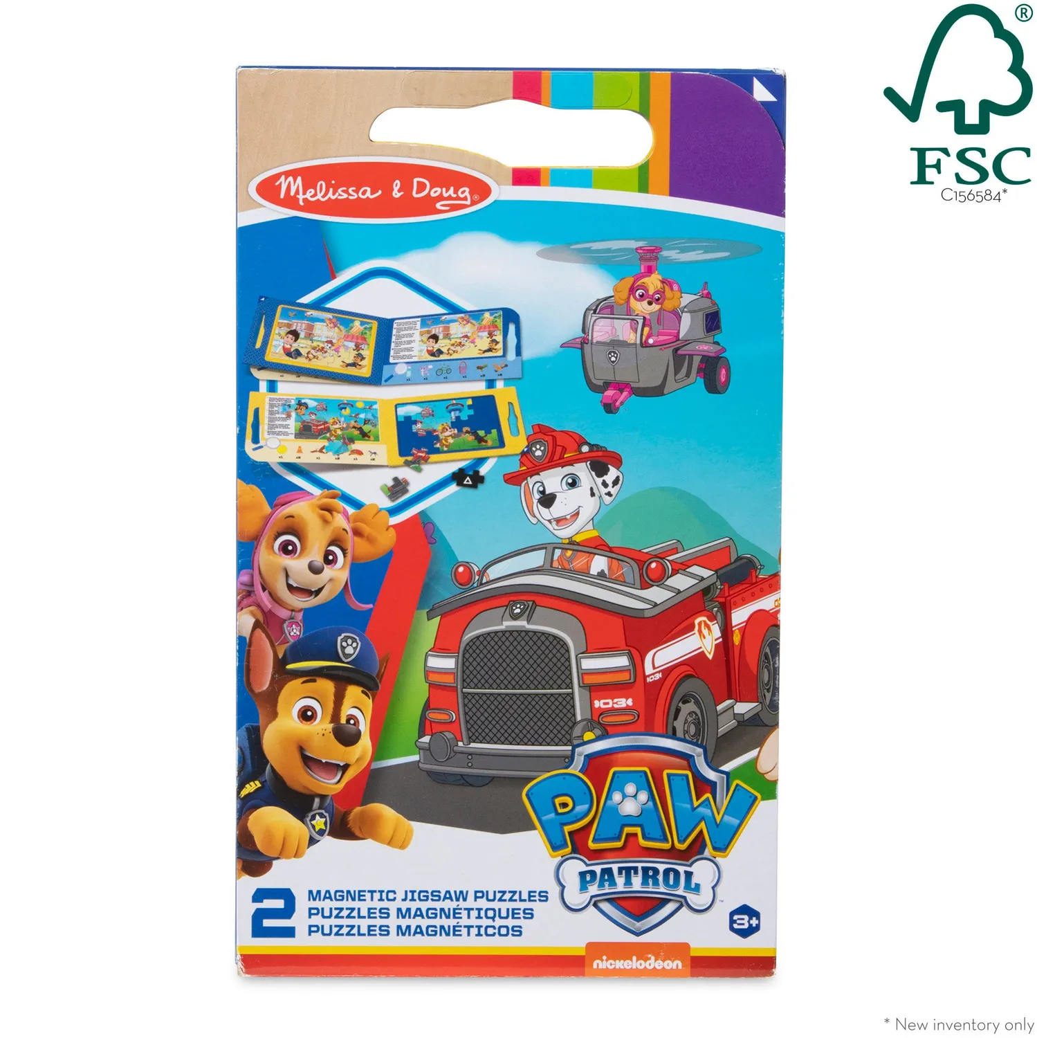 Melissa & Doug PAW Patrol Magnetic Jigsaw Puzzles Magnetpuzzle 2x15