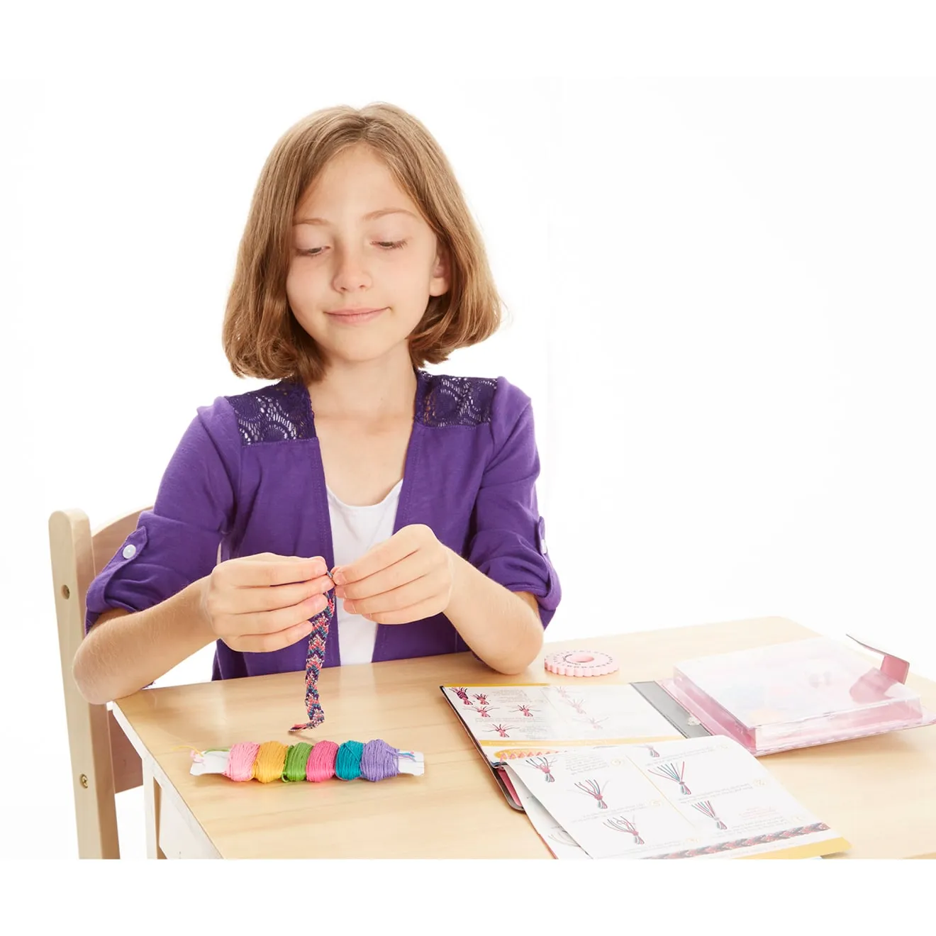 Melissa & Doug On the Go Crafts Freundschaftsarmbänder Bastelset