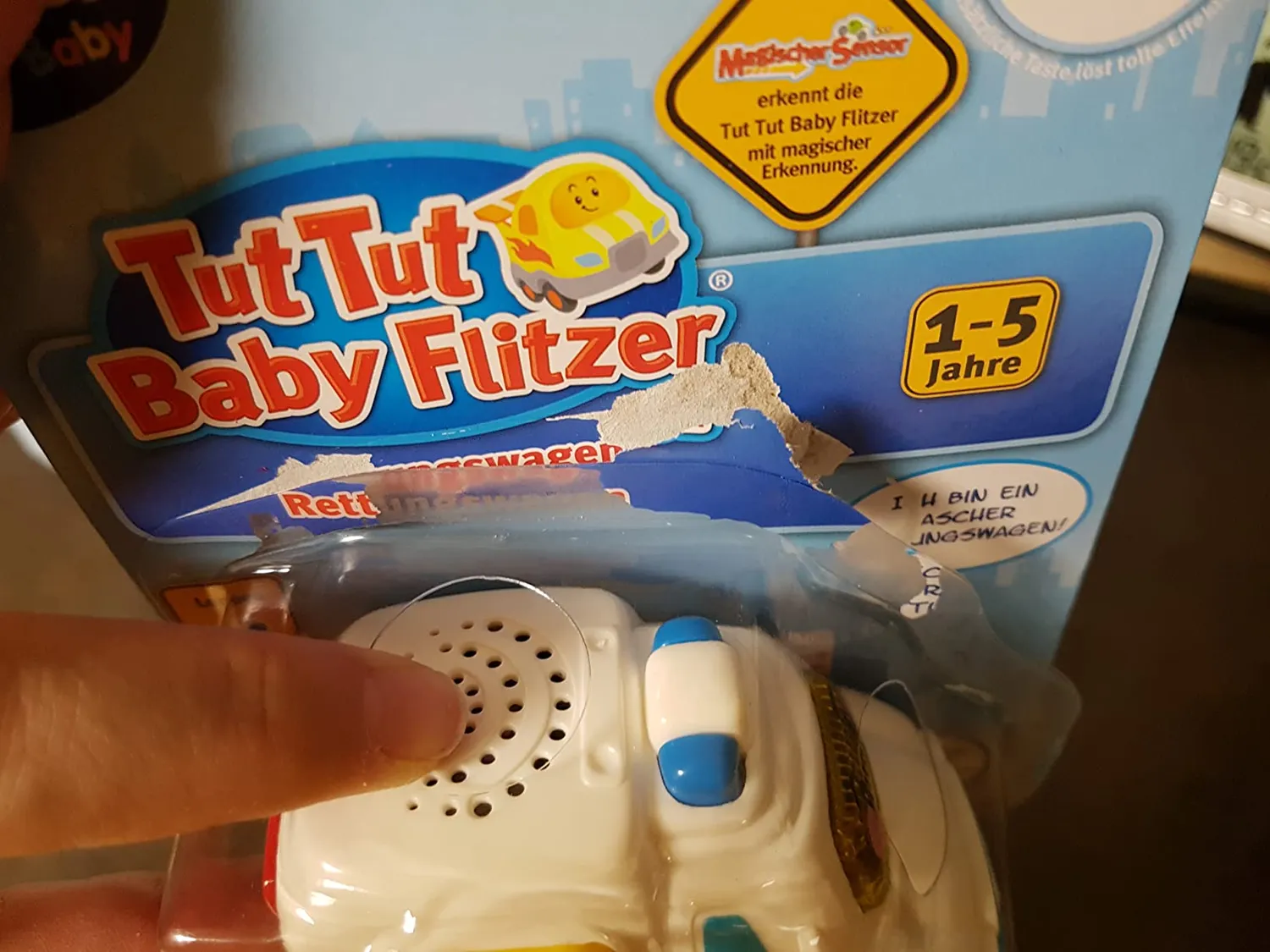 VTech Tut Tut Baby Flitzer Rettungswagen 80-517004 Spielauto Türen