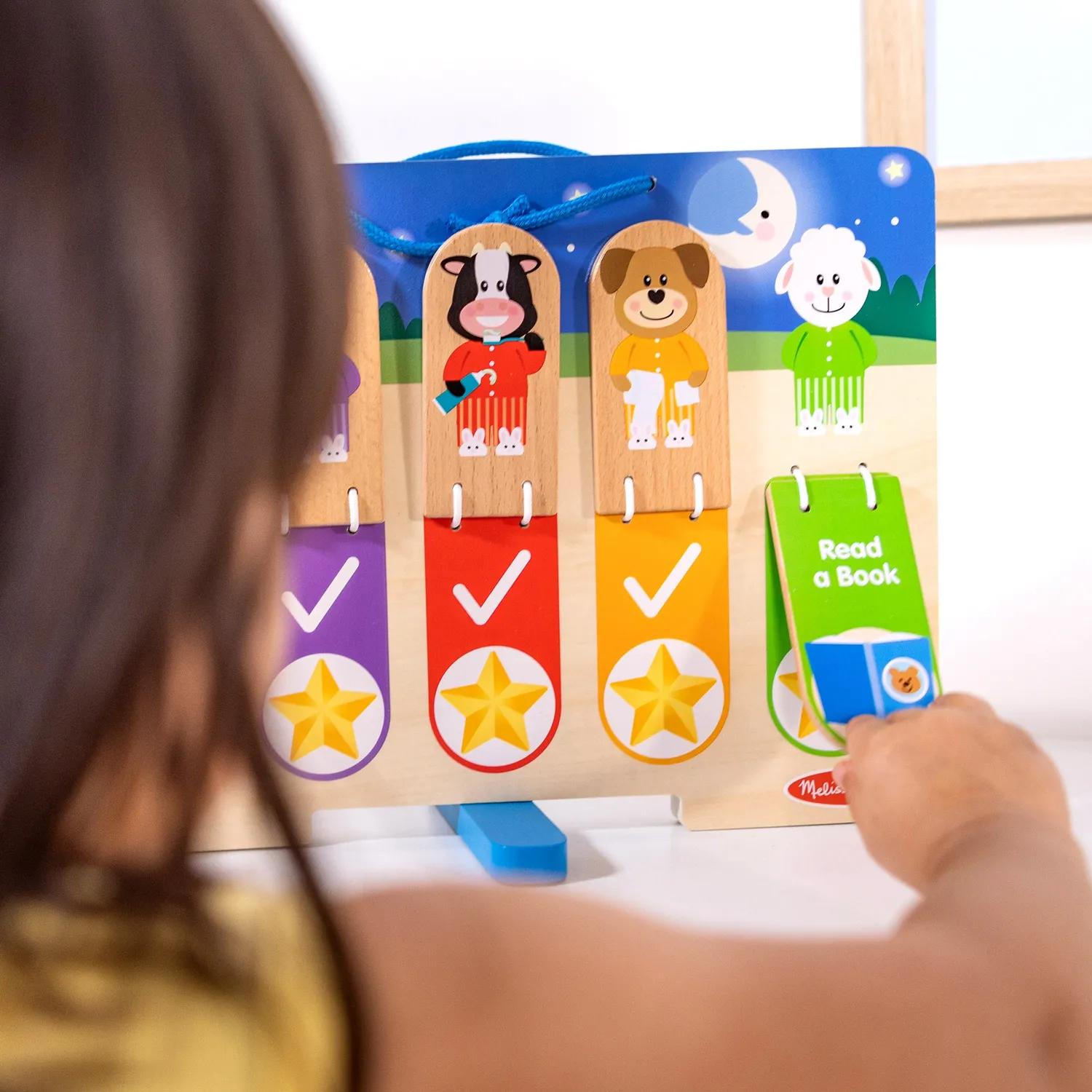 Melissa & Doug Daily Routine Responsibility Bundle Lernspiel 3-teilig