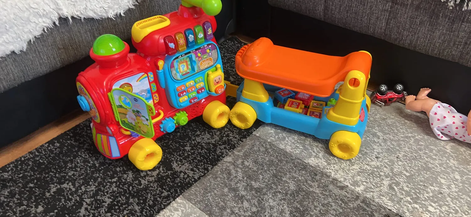 VTech Baby ABC-Eisenbahn Lauflernwagen 12-36 Monate interaktiv