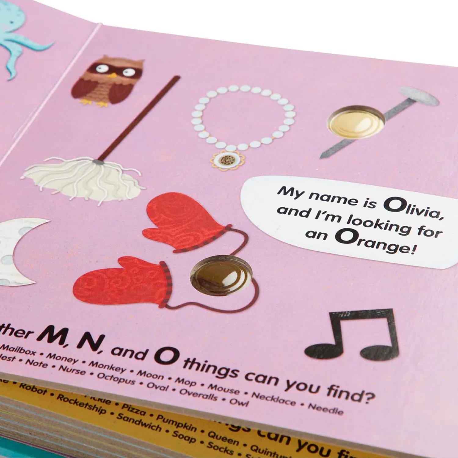 Melissa & Doug Poke-a-Dot Alphabet Pappbilderbuch ABC