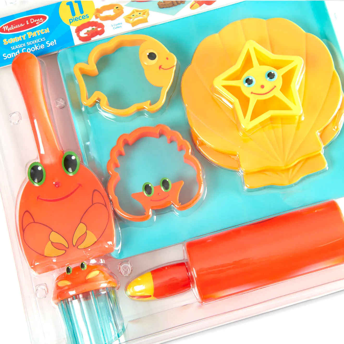 Melissa & Doug Seaside Sidekicks Sandspielset Keks