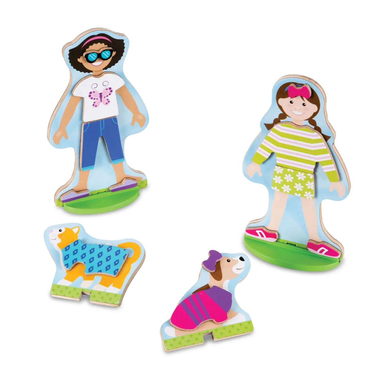 Melissa & Doug Best Friends Magnet-Ankleidespiel 3-5 Jahre