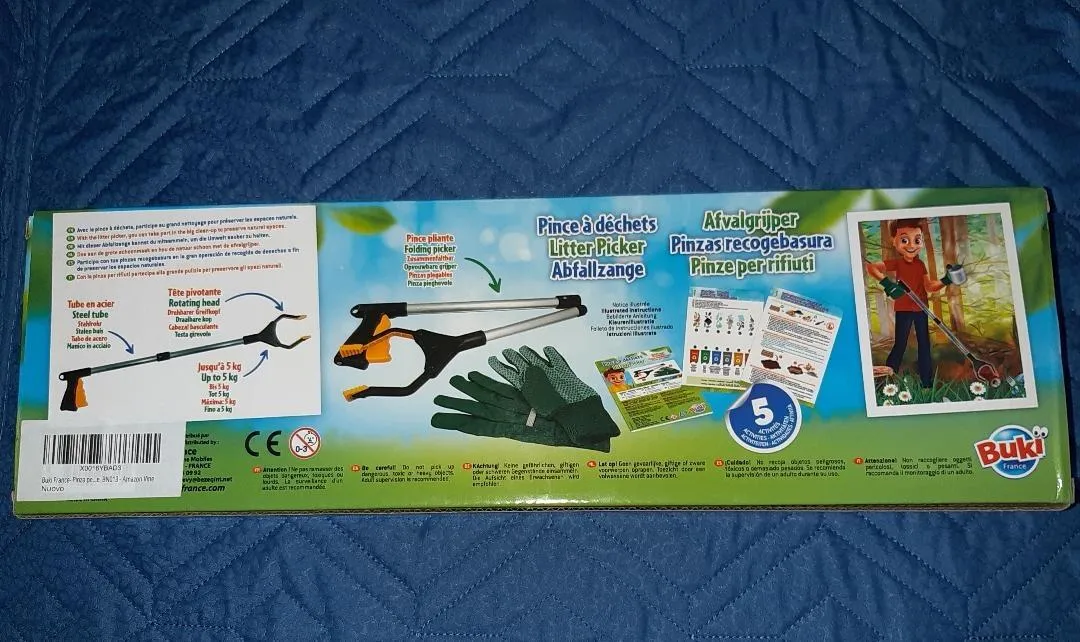 BUKI BN013 Abfallzange Greifer 80 cm ab 6 Jahren