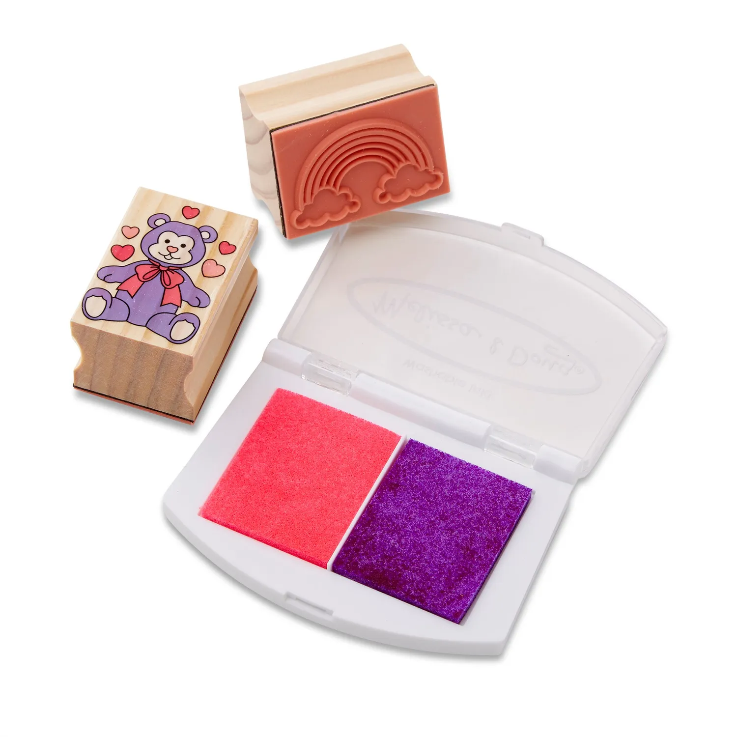 Melissa & Doug Friendship Holz Stempelset 9 Stempel