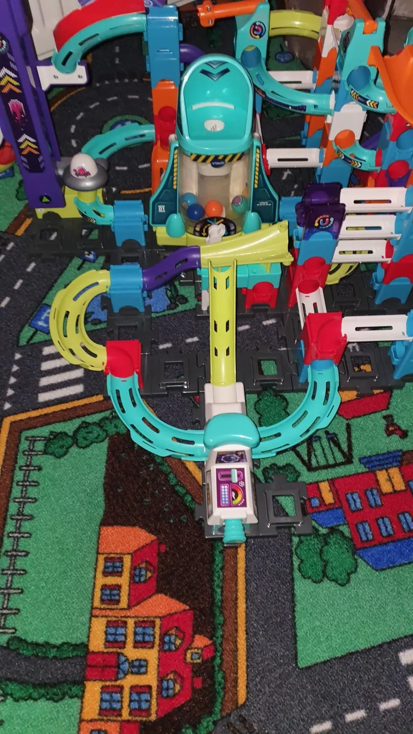 Vtech Marble Rush Racing Set M200 E Kugelbahn 73-teilig mit Sound