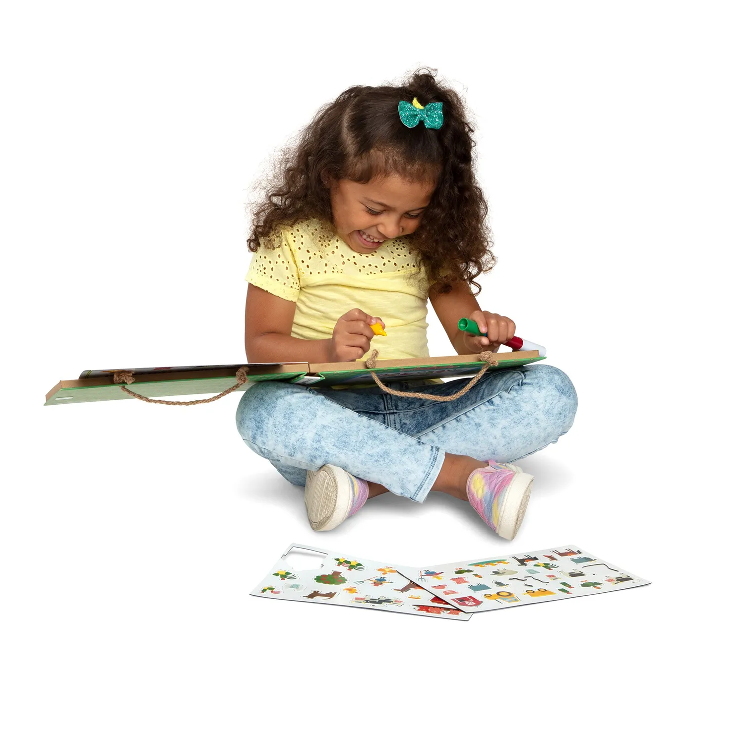 Melissa & Doug Natural Play Farm Malset magnetisch ab 3 Jahre