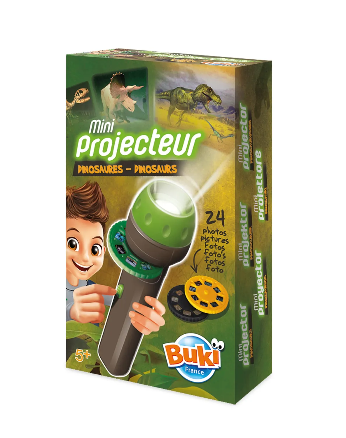 Buki France Tierwelt Mini-Projektor S 24 Dias ab 5 Jahren
