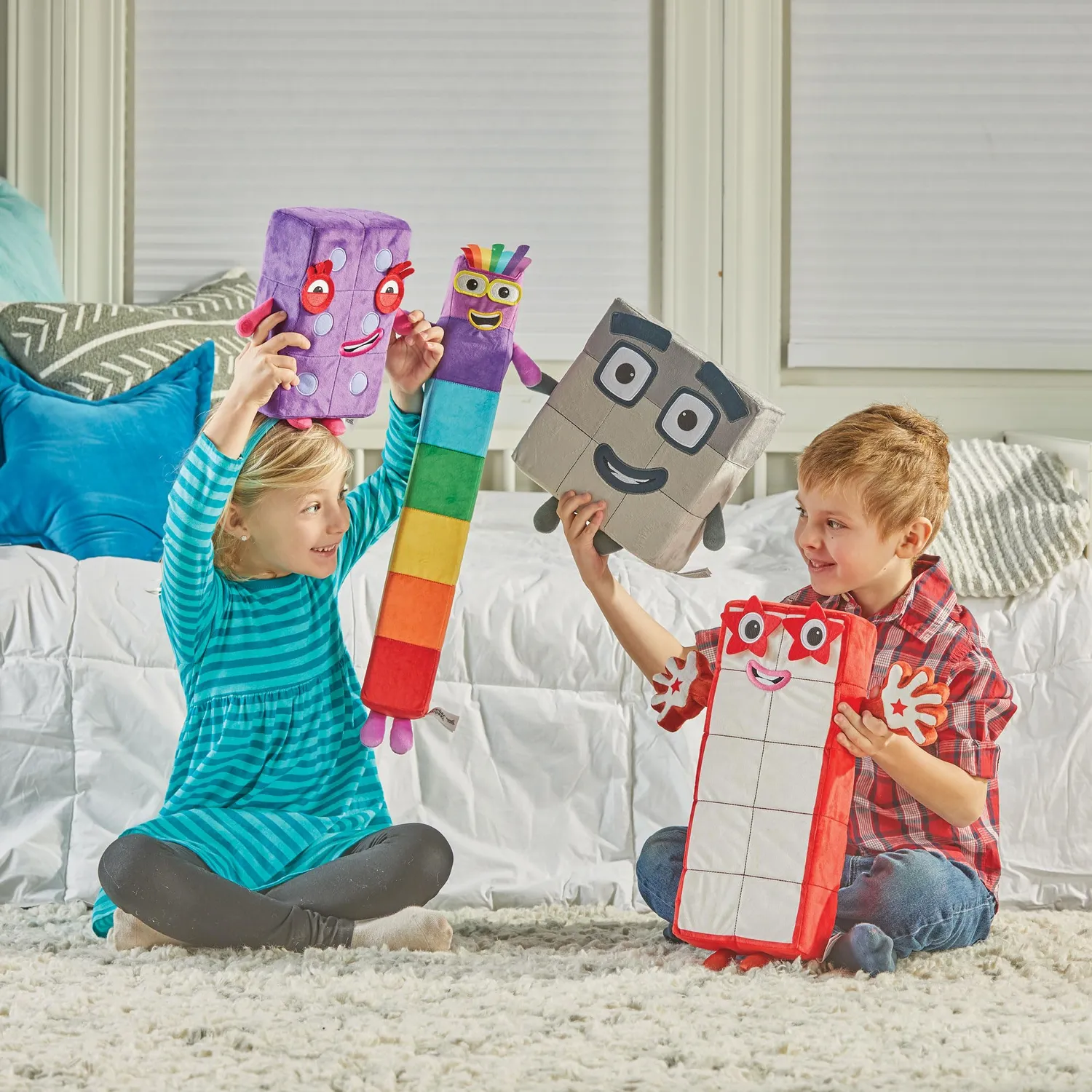 Learning Resources Numberblocks Sechs Kuscheltier groß lila