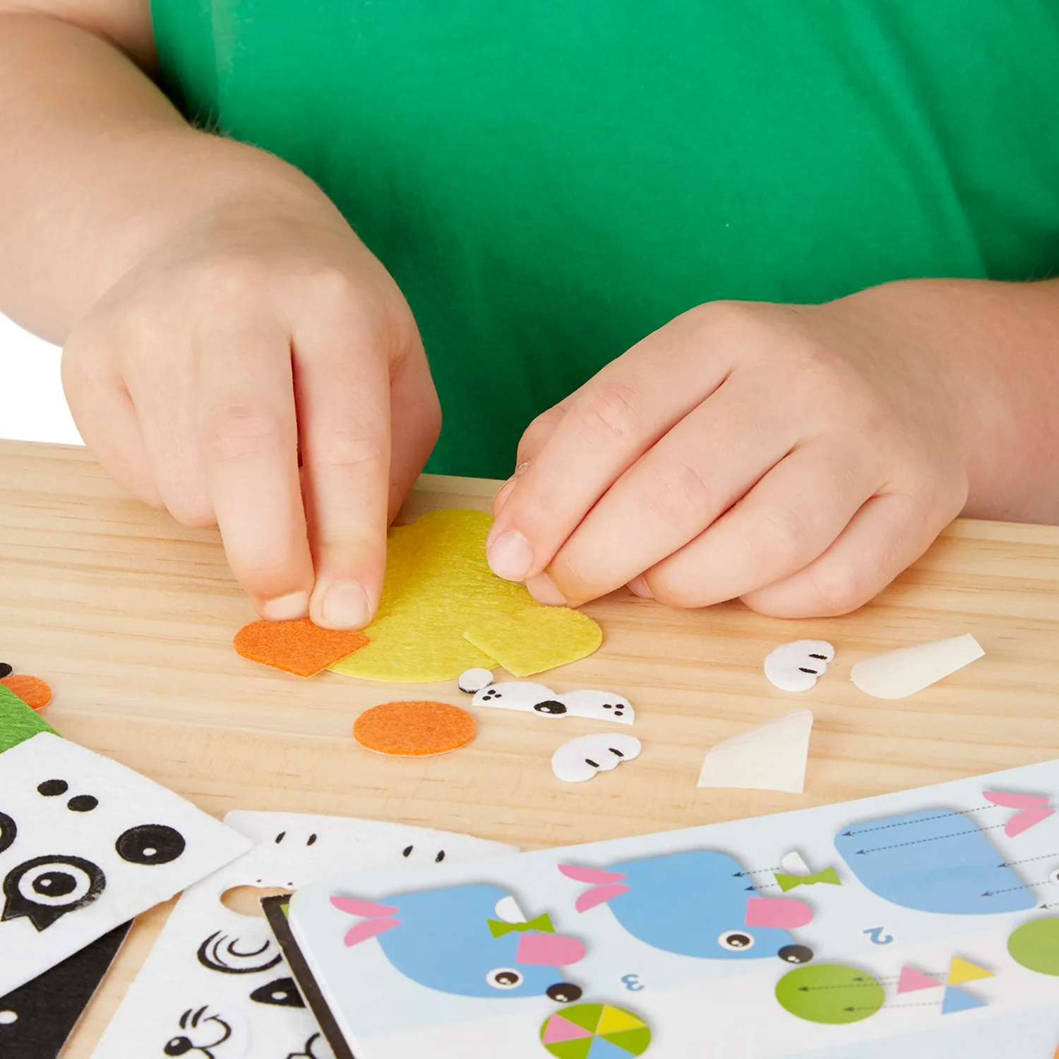 Melissa & Doug On-the-Go Felt Friends Filzsticker-Bastelset