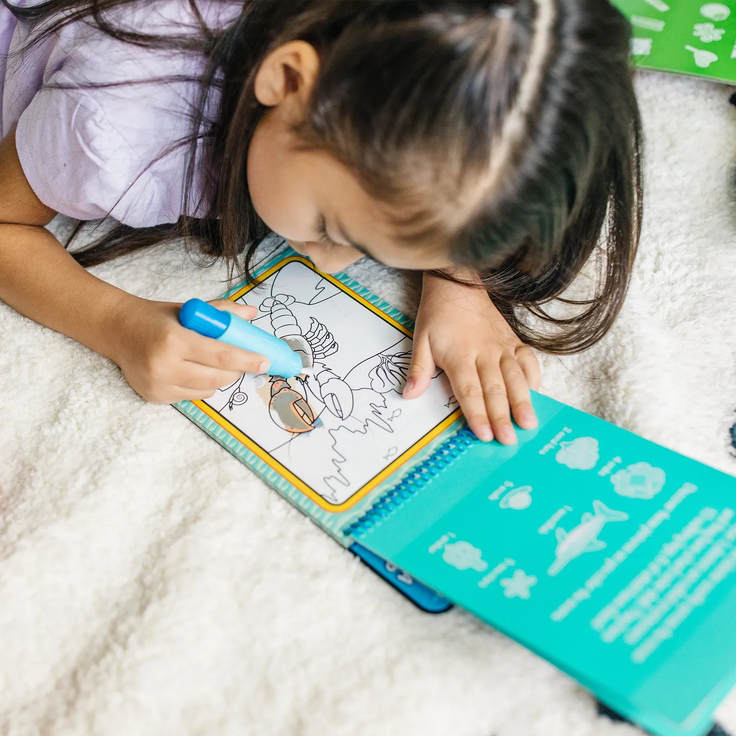 Melissa & Doug Water Wow! Under the Sea Wassermalbuch Wasserstift