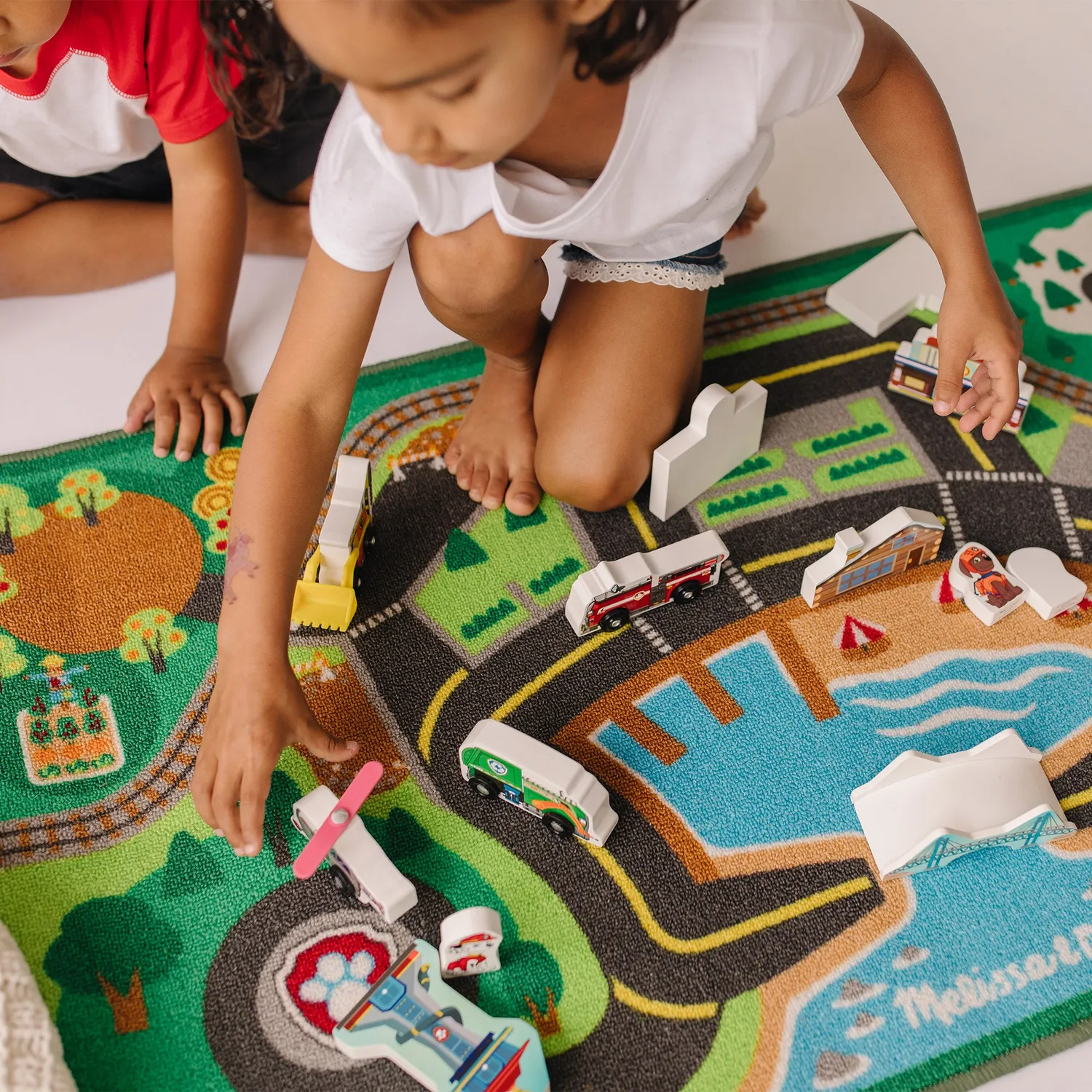 Melissa Doug PAW Patrol Adventure Bay Spielteppich 21 Figuren