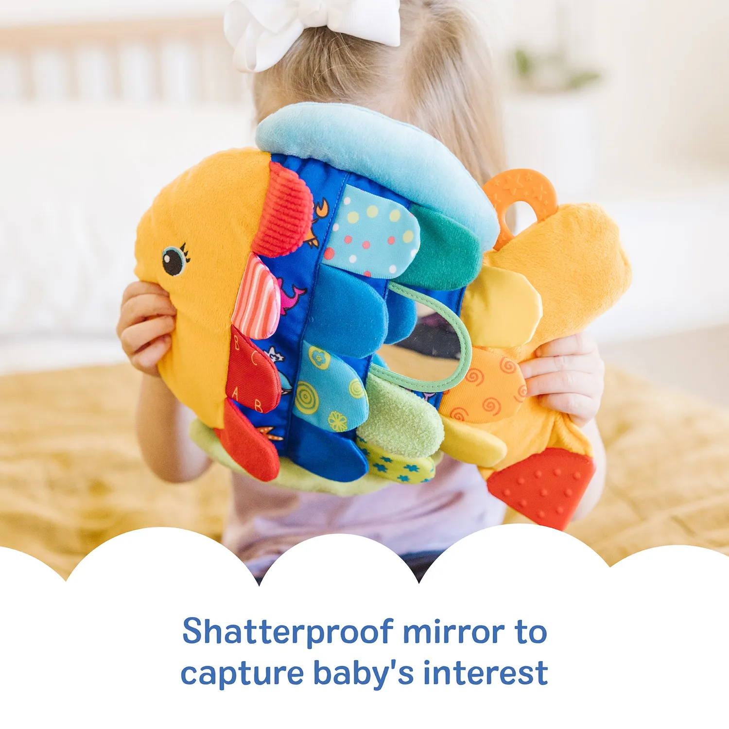 Melissa & Doug K's Kids Flip Fish Baby-Spielzeug Stoff ab Geburt