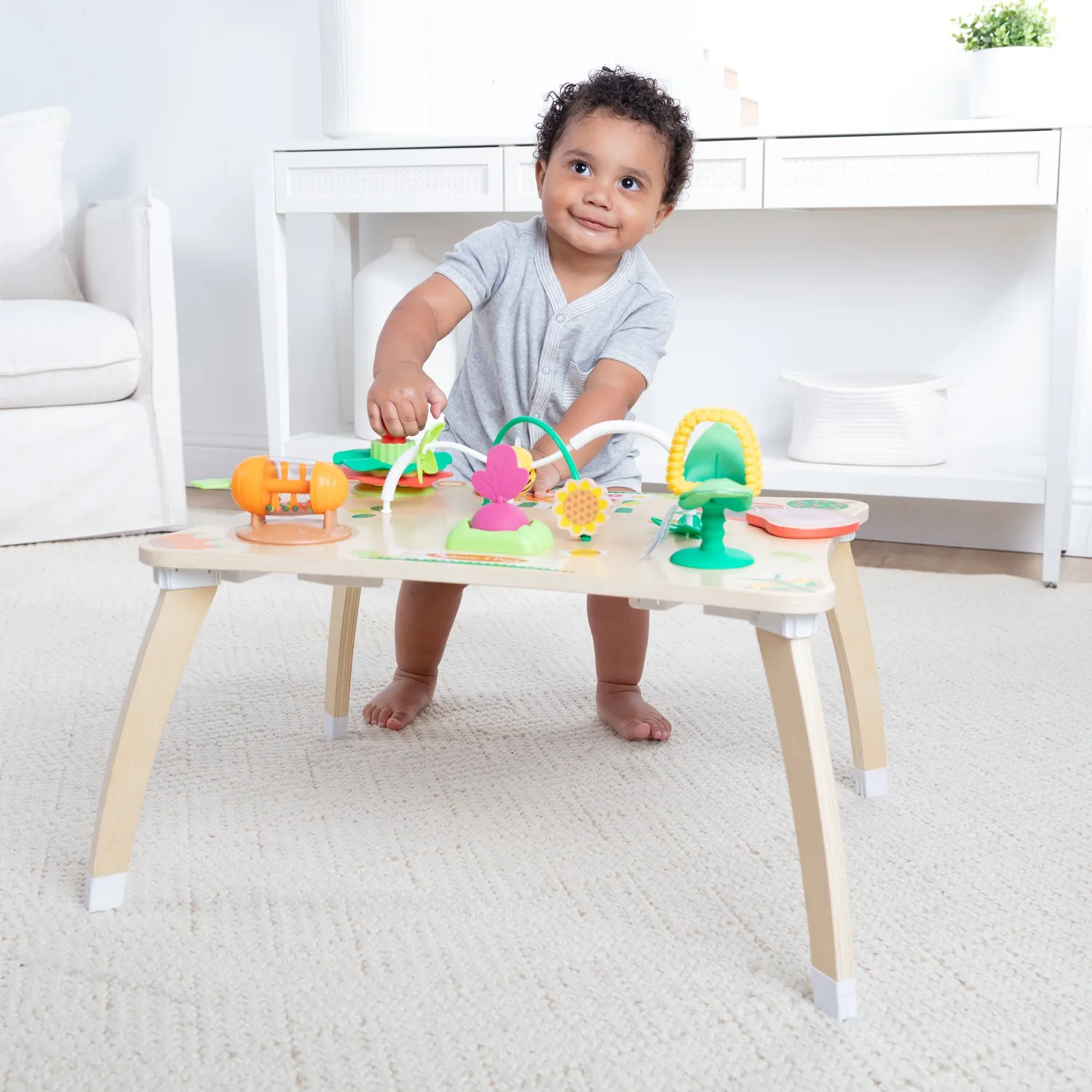Melissa & Doug Farmers Market Aktivitätscenter Holz Baby 3in1