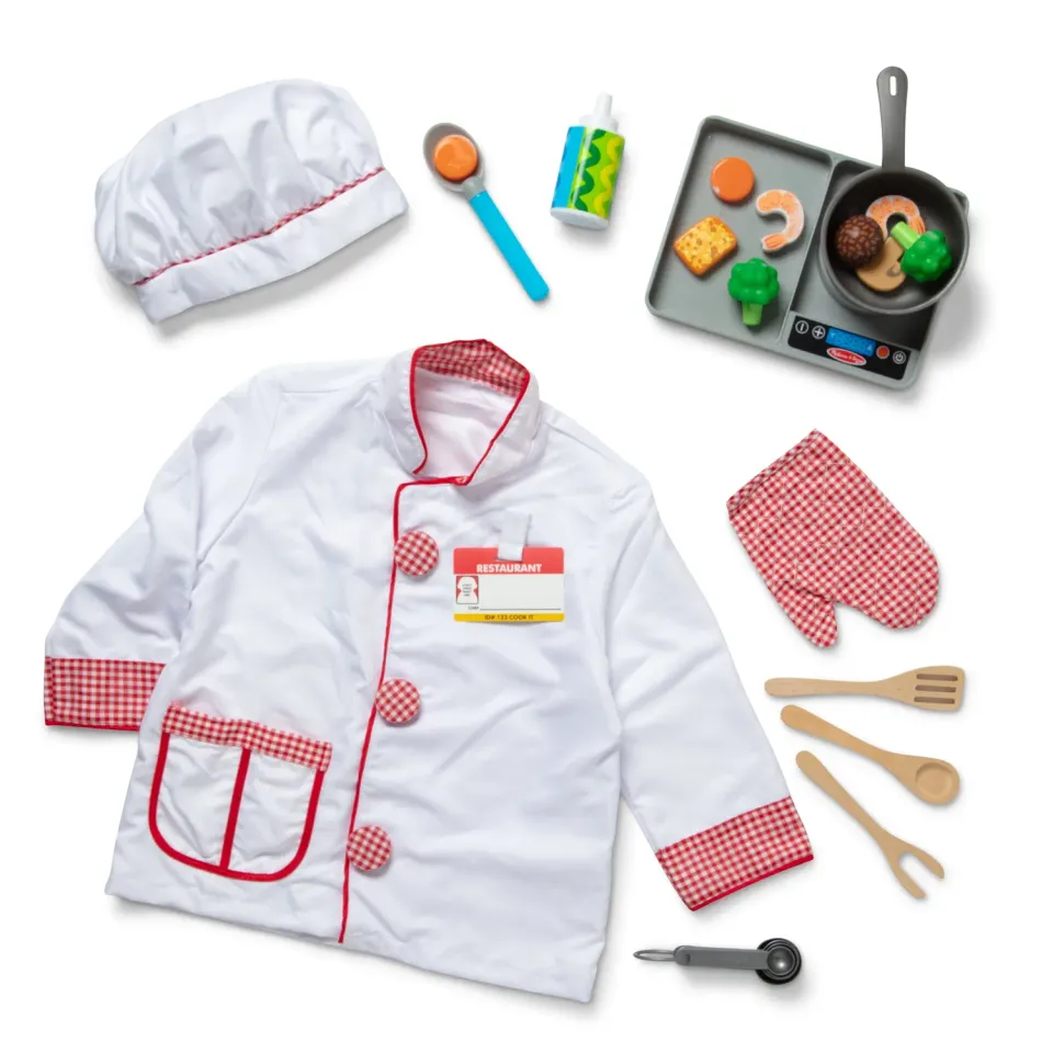 Melissa & Doug Cook Up Fun Rollenspiel-Set Küche 2-teilig