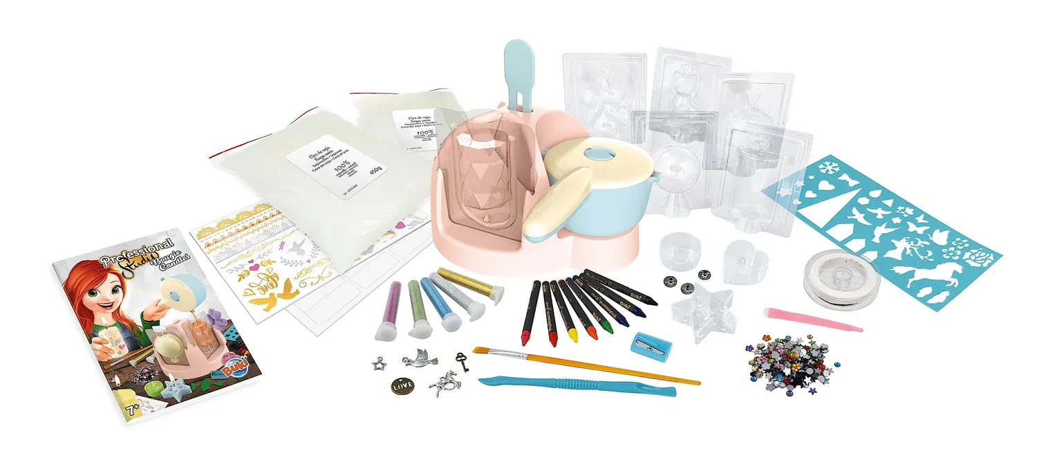 Buki Professional Studio 5420 Kerzen-Set 9 Modelle Sojawachs