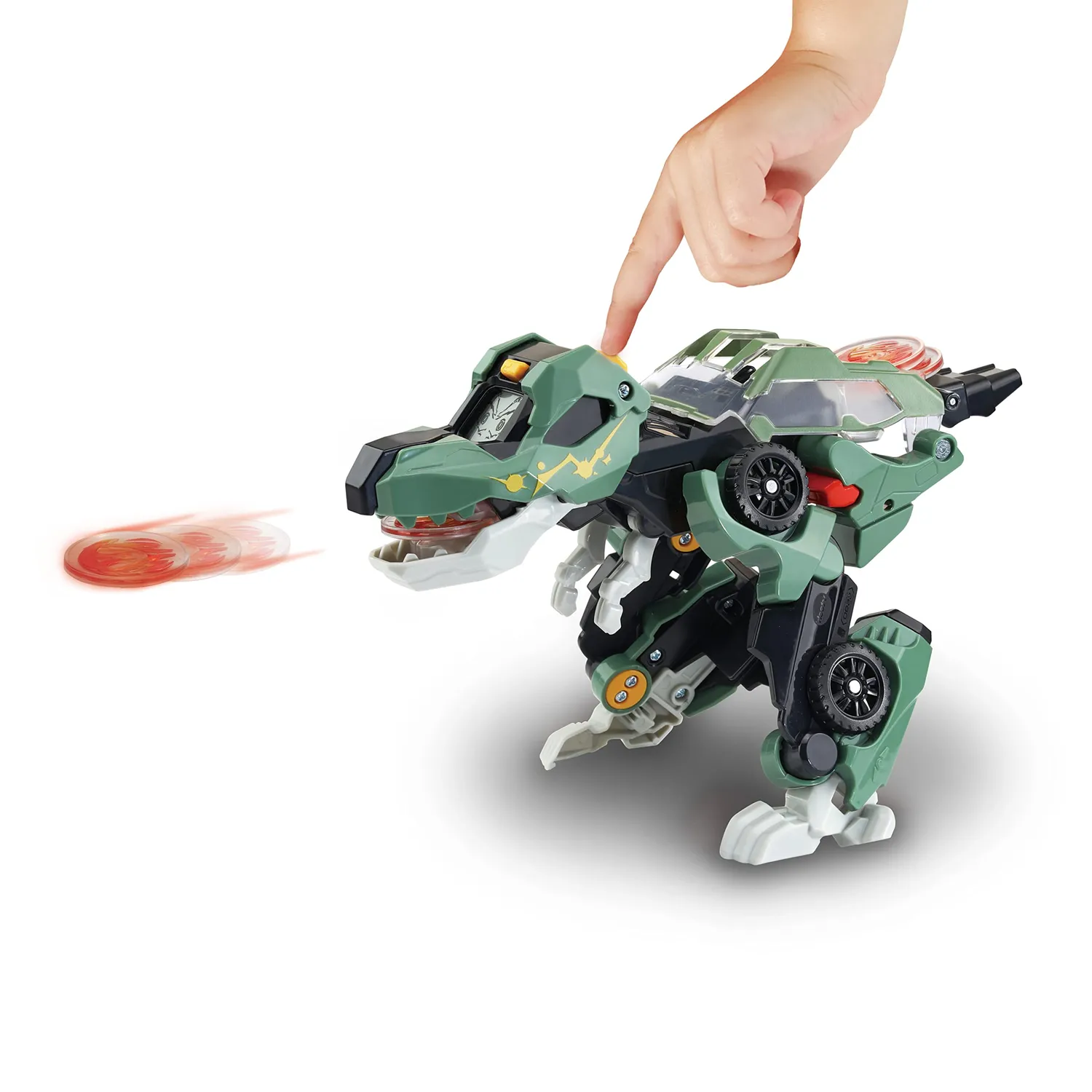 VTech Switch and Go Launcher-T-Rex Dino-Auto 2-in-1