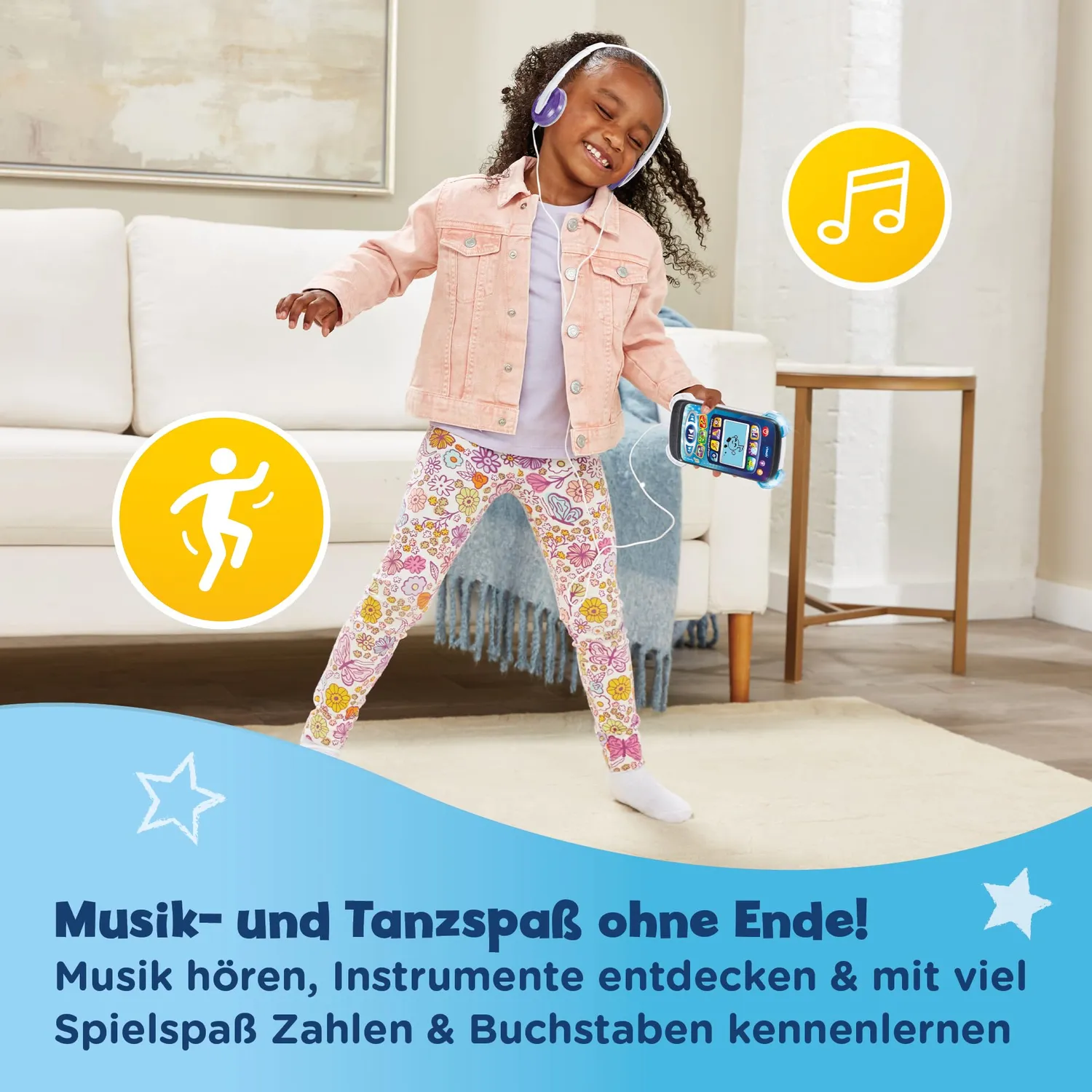 VTech Leuchtender Musikspaß-Player Musikbox 3-6 Jahre