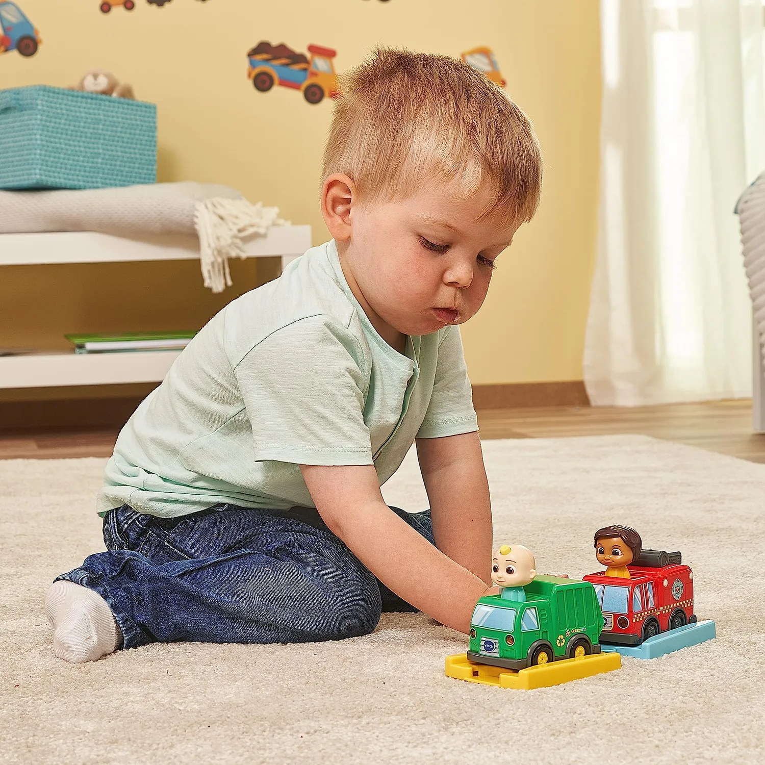 VTech Tut Tut Baby Flitzer Müllwagen CoComelon mit JJ ab 1,5 J