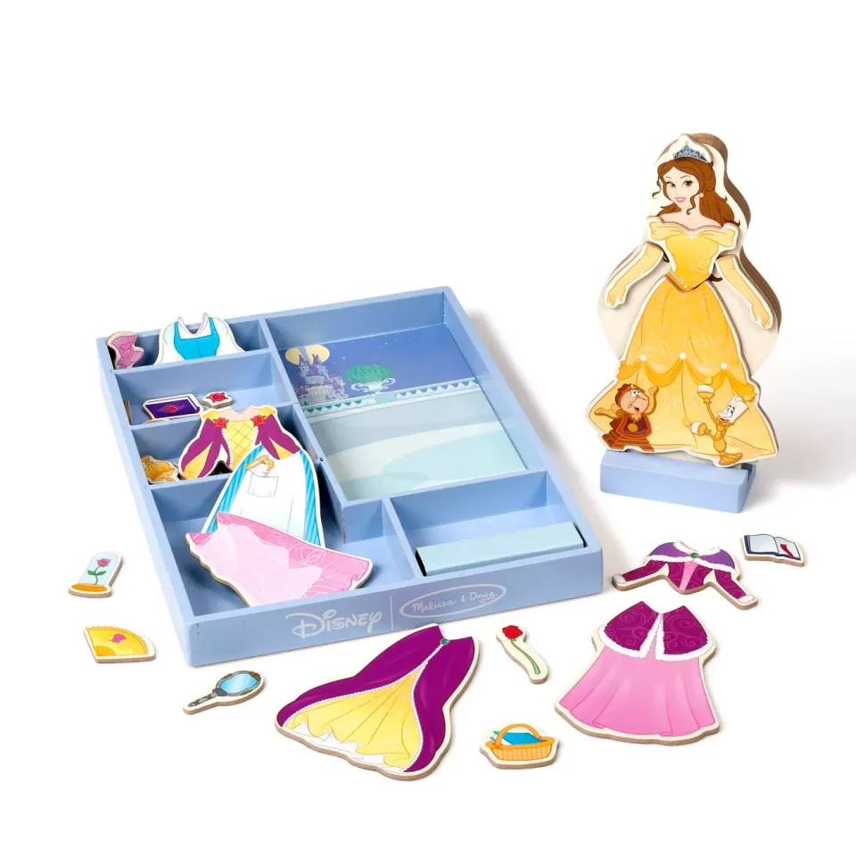 Melissa & Doug Belle Magnetpuppe Anziehspiel 30 Teile ab 3 Jahre