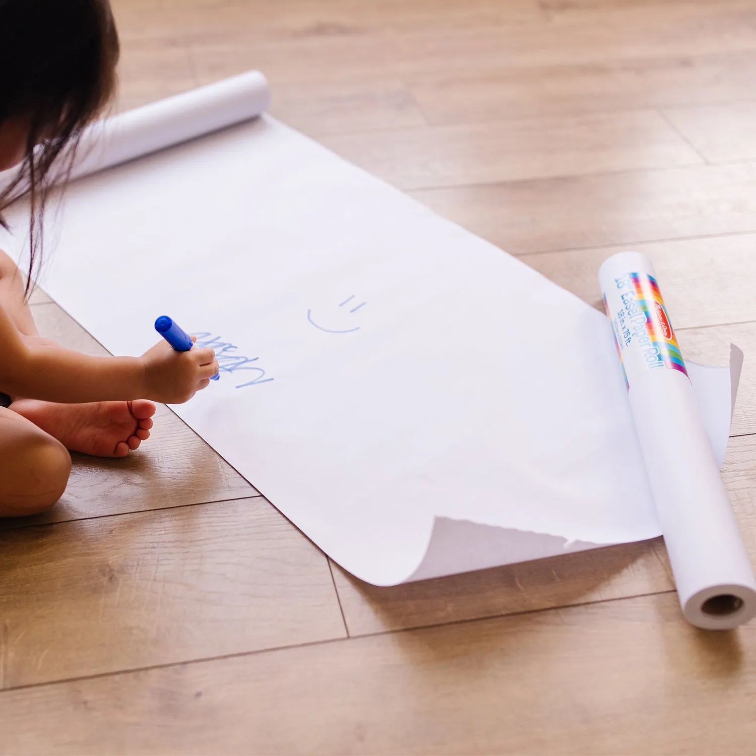 Melissa & Doug Staffelei Papierrolle 3er-Pack Malpapier extra lang