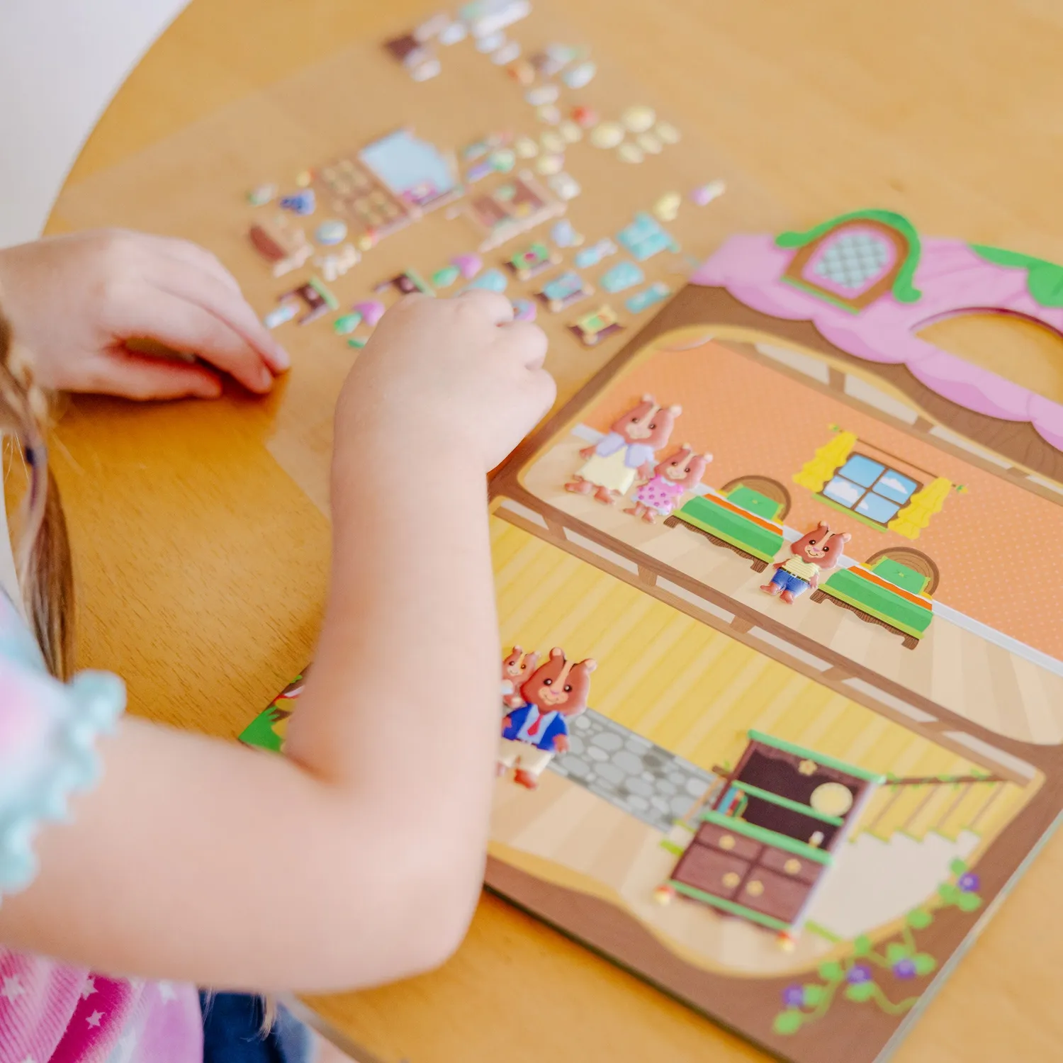 Melissa & Doug Puffy Sticker Play Set 3er Stickerbuch