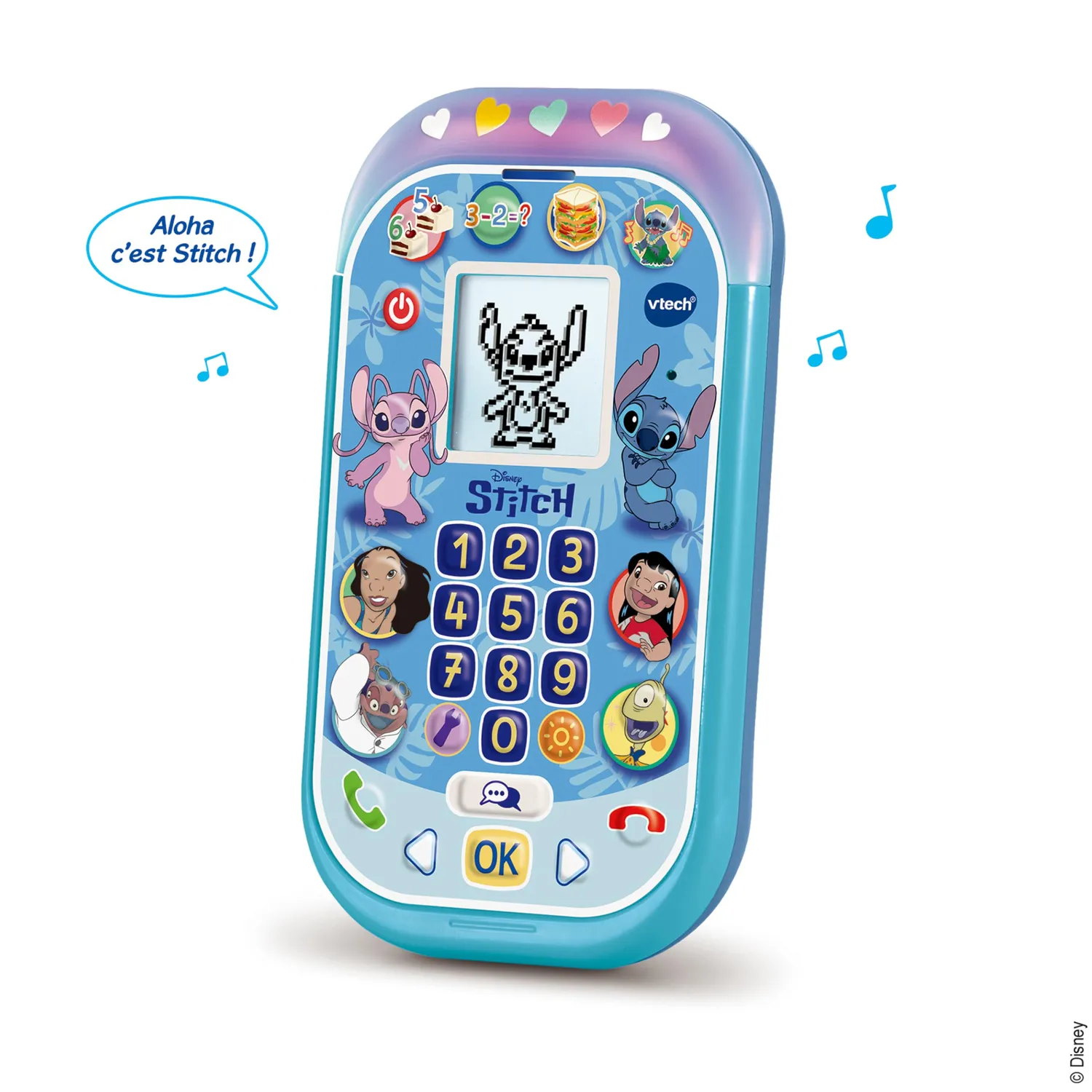 VTech Stitch Lern-Smartphone Französisch Lernspiel