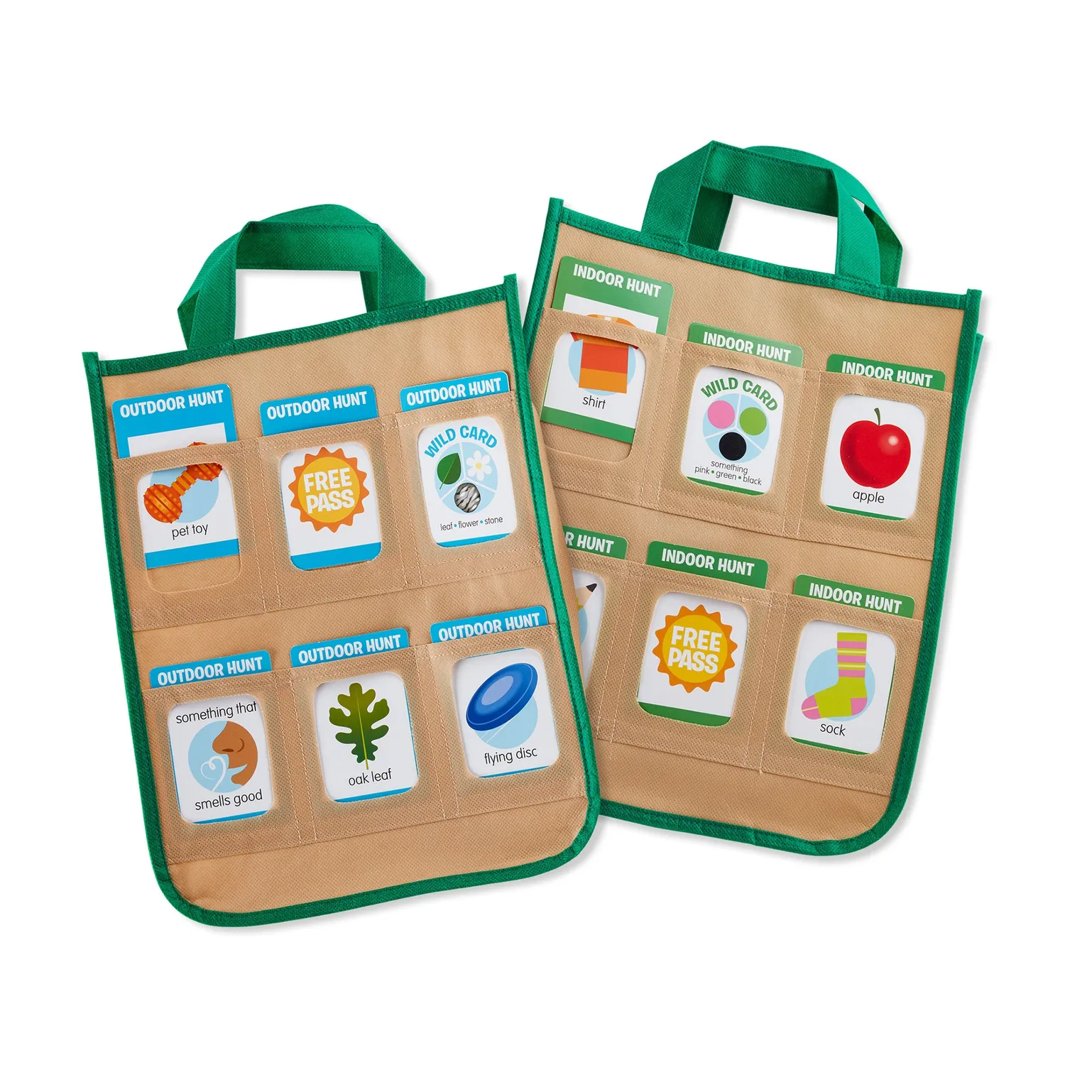 Melissa & Doug Let's Explore Schnitzeljagd Spielset 80 Karten