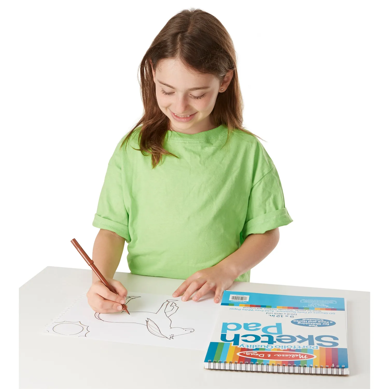 Melissa & Doug Sketch Pad Malblock 9x12 Zoll