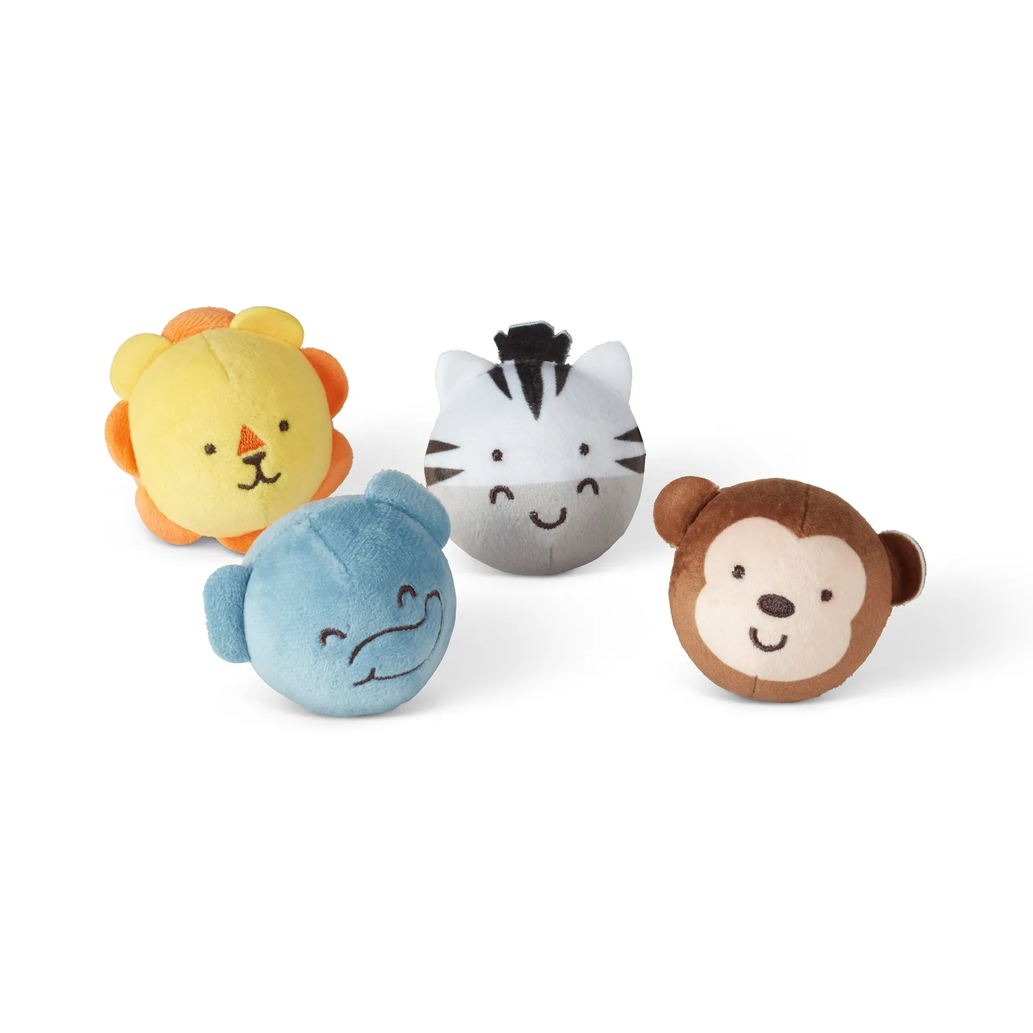 Melissa & Doug Rollables Safari Friends Rolltiere 4er Set für Babys