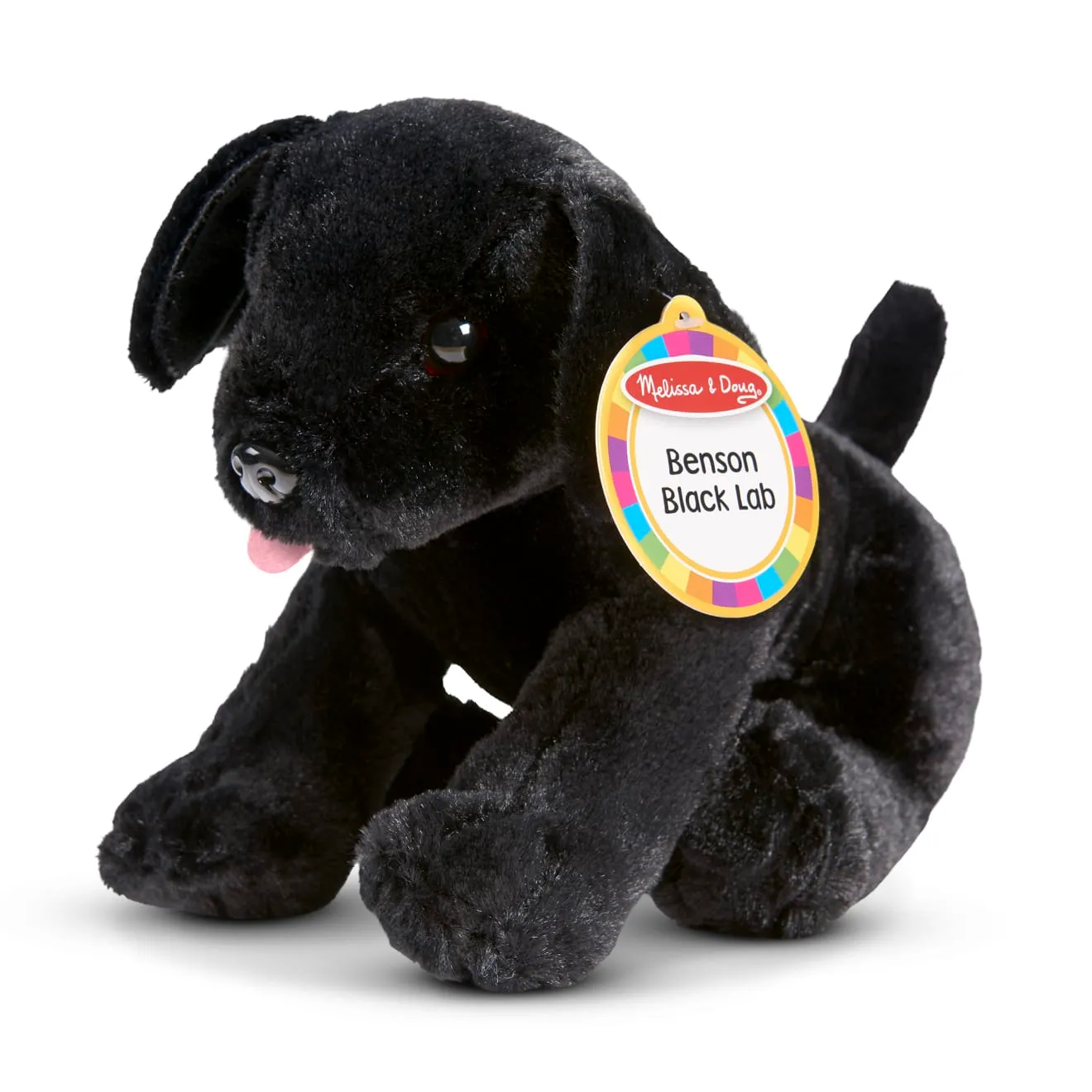 Melissa & Doug Benson Labrador Kuscheltier 25 cm schwarz