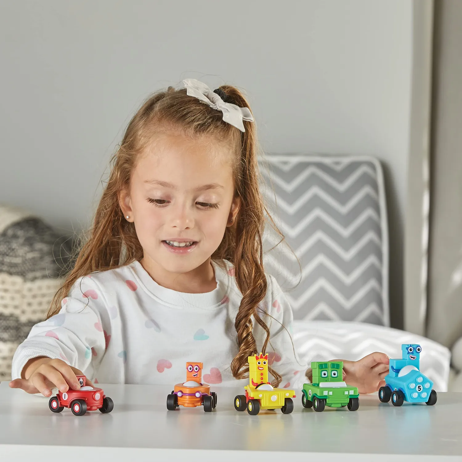 Learning Resources Numberblocks Mini-Autoset Fahrzeuge 5er Set
