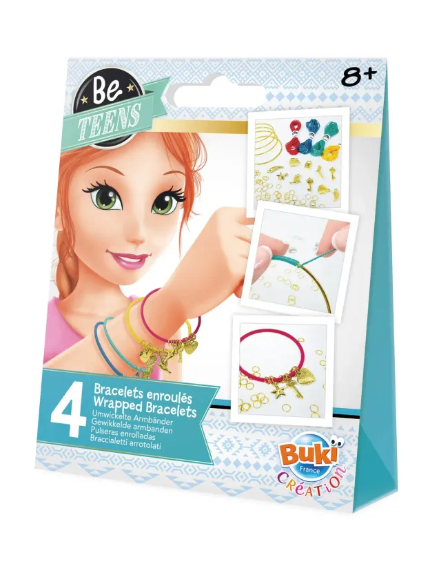Buki Be Teens Umwickelte Armbänder Bastelset 4 Stück