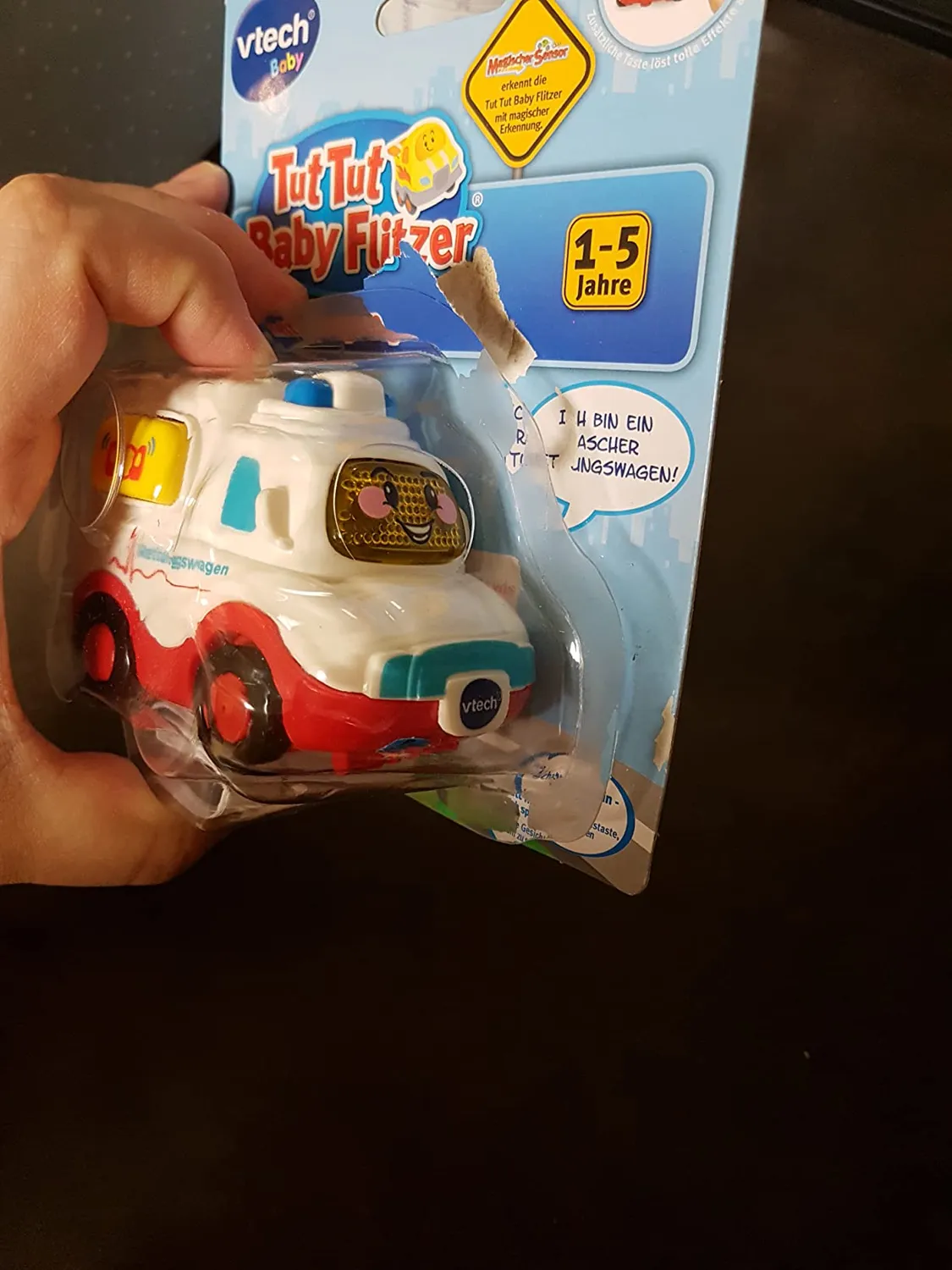 VTech Tut Tut Baby Flitzer Rettungswagen 80-517004 Spielauto Türen