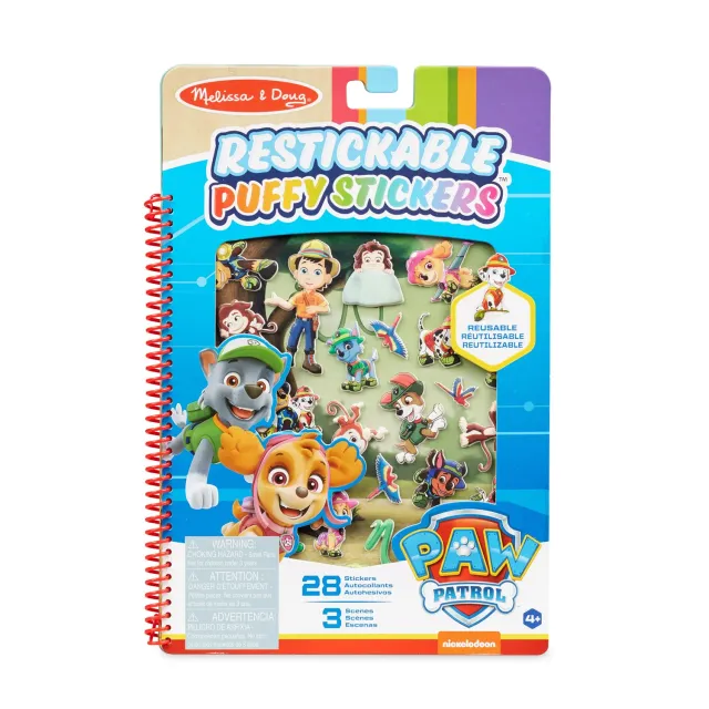 Melissa & Doug PAW Patrol Jungle Puffy-Sticker-Set 28-tlg.
