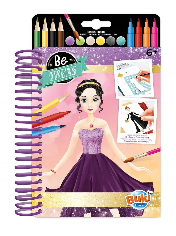 Buki CM101 Modebuch Prinzessinnenkleider Bastelset
