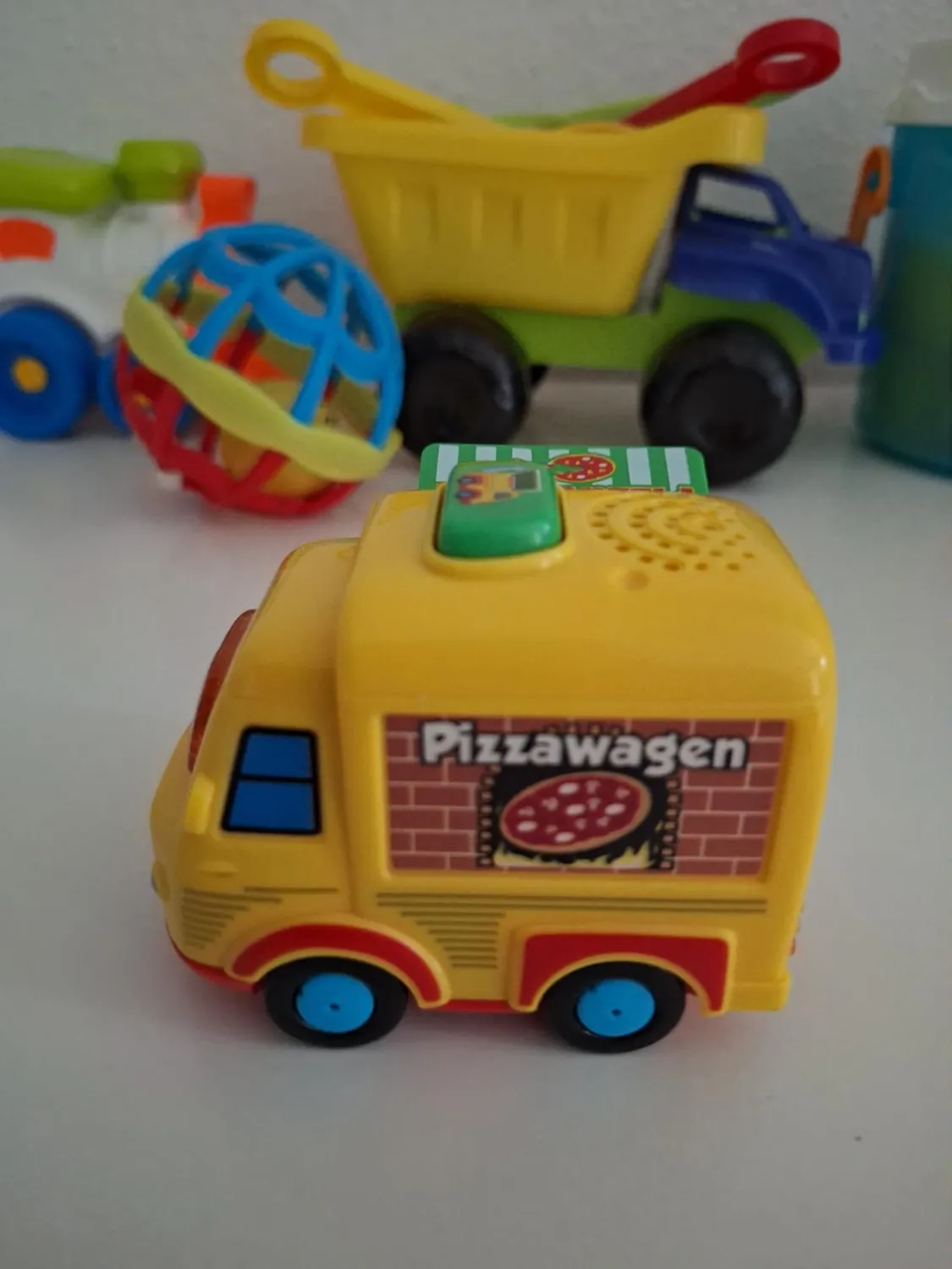VTech Tut Tut Baby Flitzer Pizzawagen Spielzeugauto ab 1 Jahr