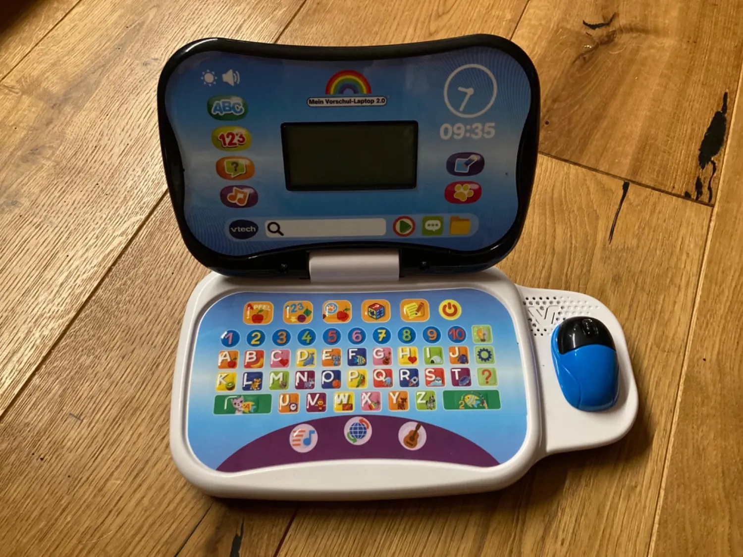 VTech Mein Vorschul-Laptop 2.0 Lerncomputer Blau 3-6 Jahre