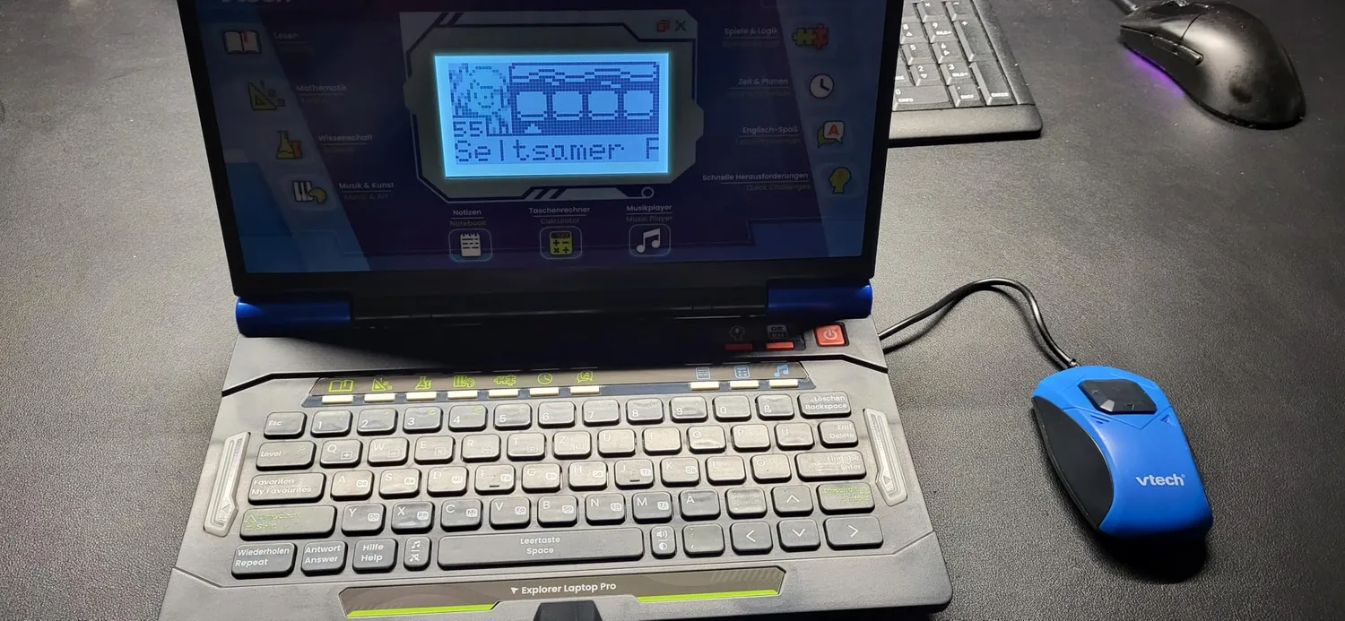 VTech Explorer Laptop Pro Lerncomputer 164 Spiele Deutsch
