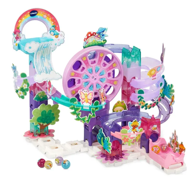 VTech Marble Rush Petal Power Kugelbahn 96-tlg Blumen