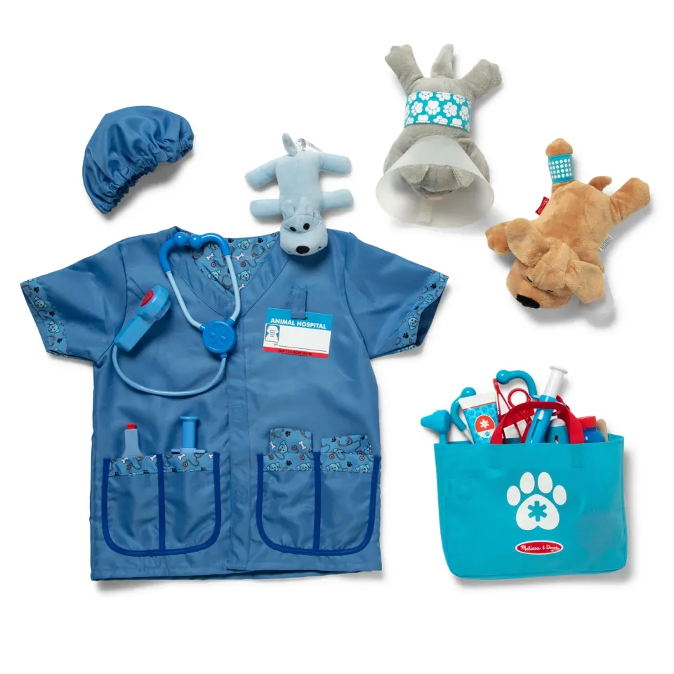 Melissa & Doug Pet Vet Tierarzt Spielset 2-teilig Plüsch