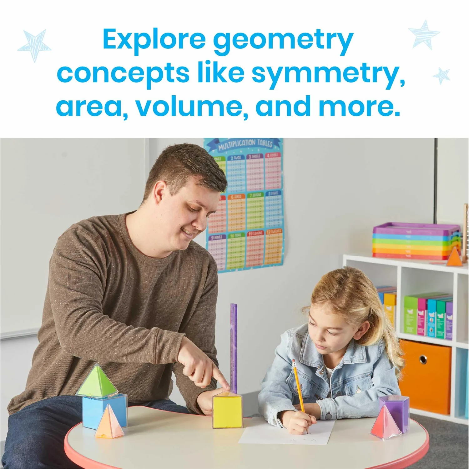 Learning Resources Geometrische Formen Set faltbar 24-tlg ab 7