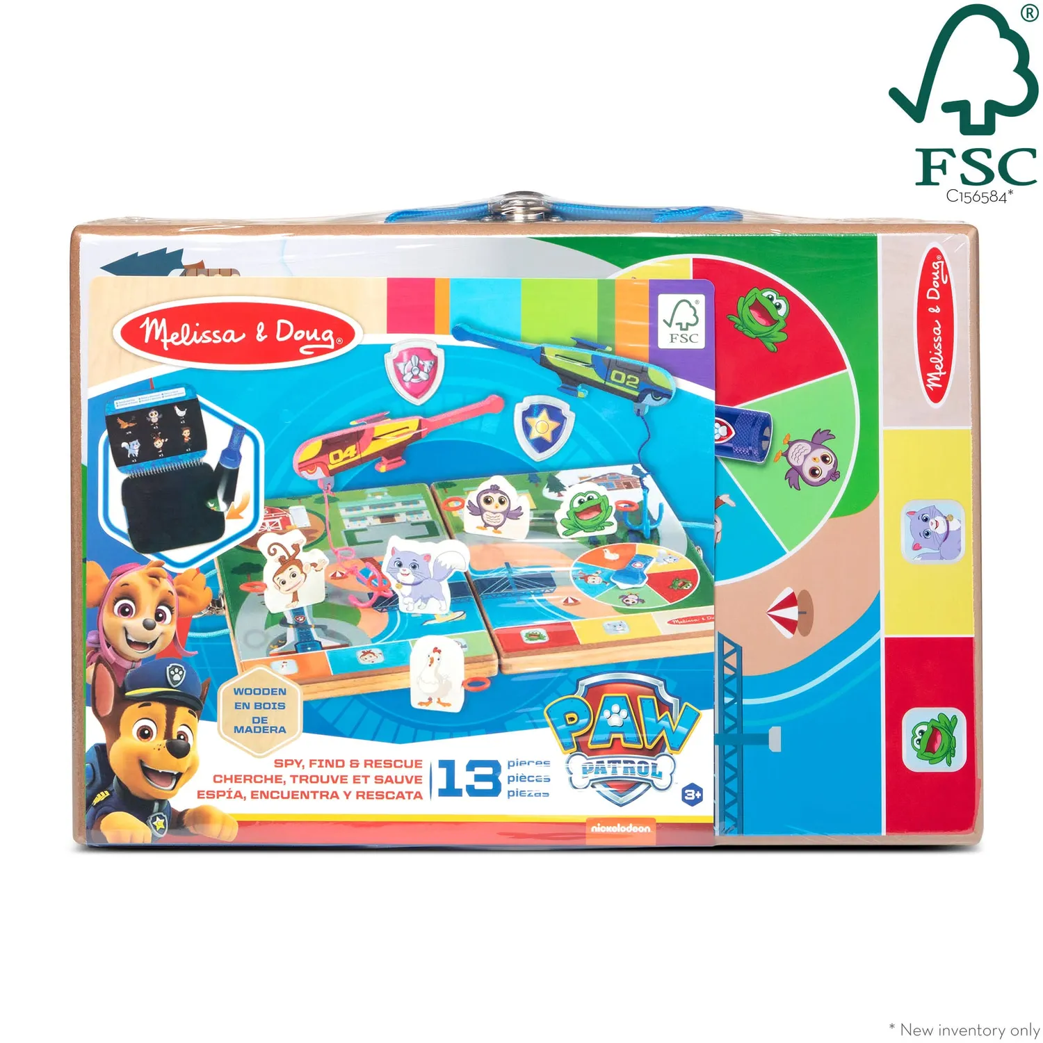 Melissa & Doug PAW Patrol Spy Holzspiel-Set Rescue