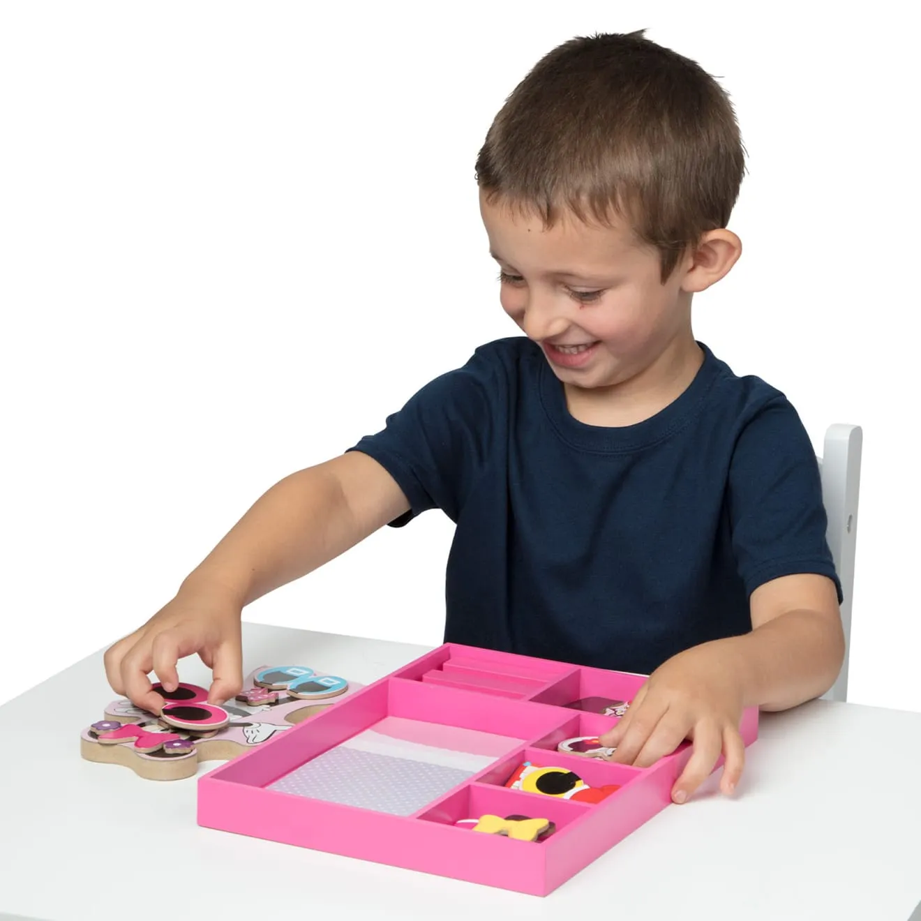 Melissa & Doug Disney Minnie Magnetpuppe Anziehspiel 35 Teile ab 3 Jahren