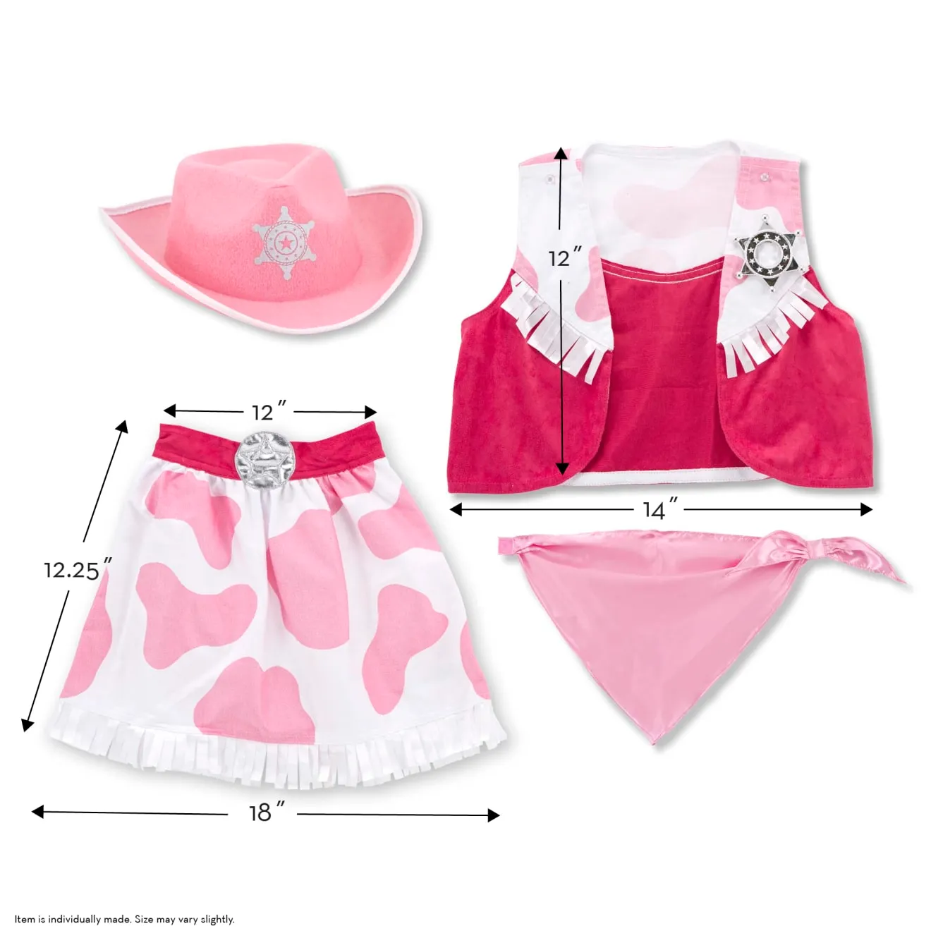 Melissa & Doug Cowgirl Verkleidung Set 3-6 Jahre
