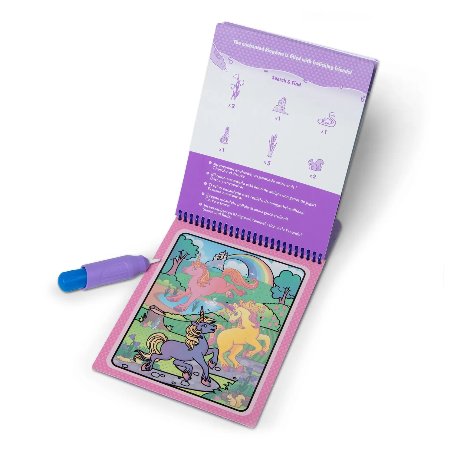 Melissa and Doug Water WOW Einhorn Malset Wasser ab 3 Jahren