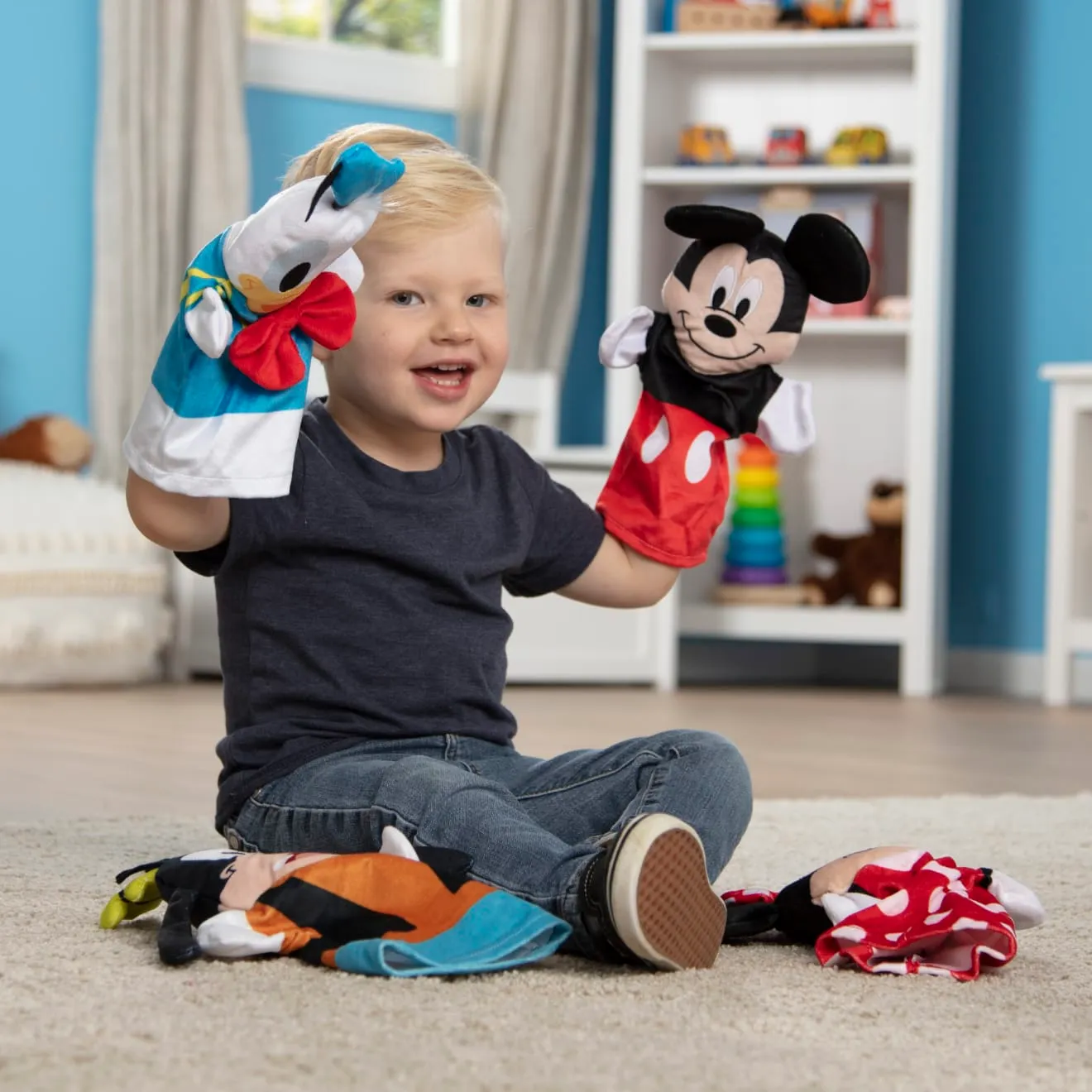 Melissa & Doug Mickey & Friends Handpuppen 4er waschbar