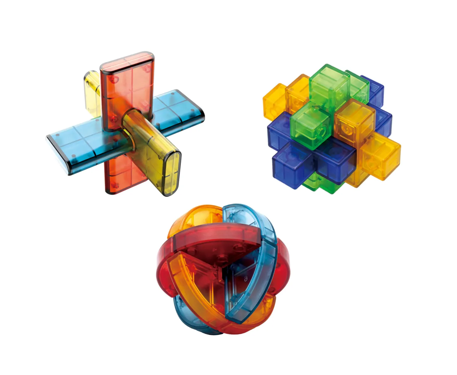 Buki 6206 Geduldsspiel Anfänger 3er-Set Metall