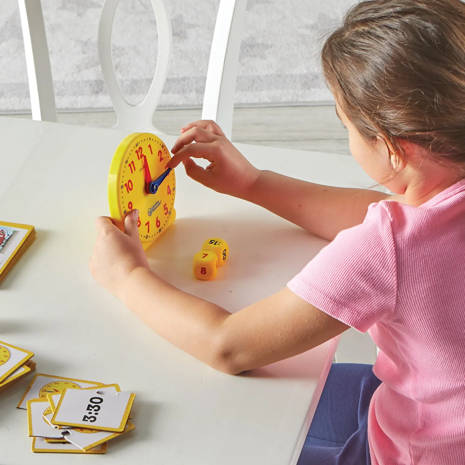 Learning Resources Zeit Spielset Uhr lernen analog digital